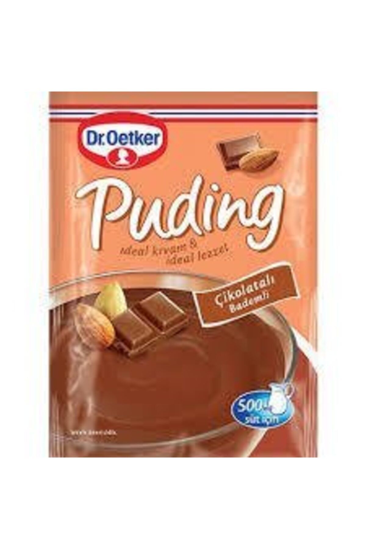 Dr. Oetker Çikolatalı Bademli Puding 104 gr