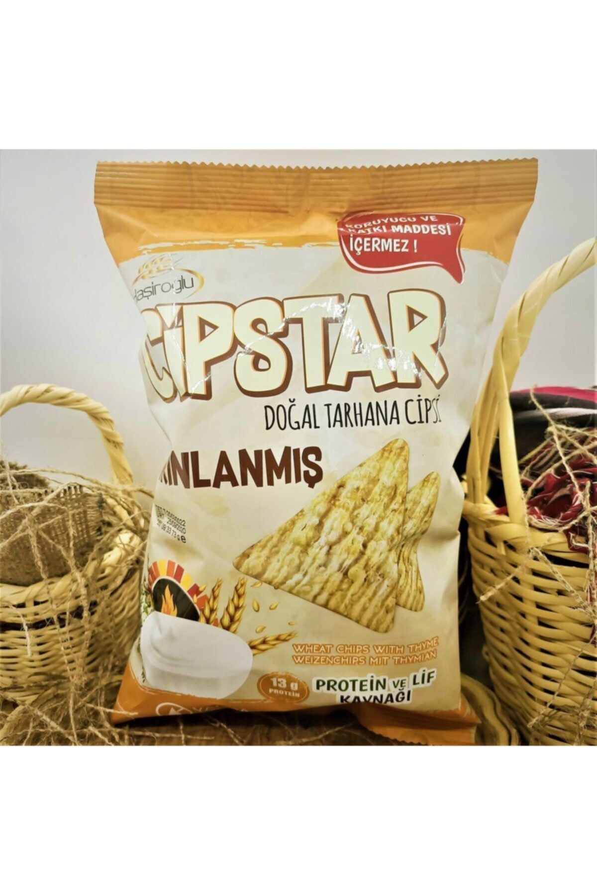 Haşiroğlu Cipstar Doğal Tarhana Cipsi Fırınlanmış