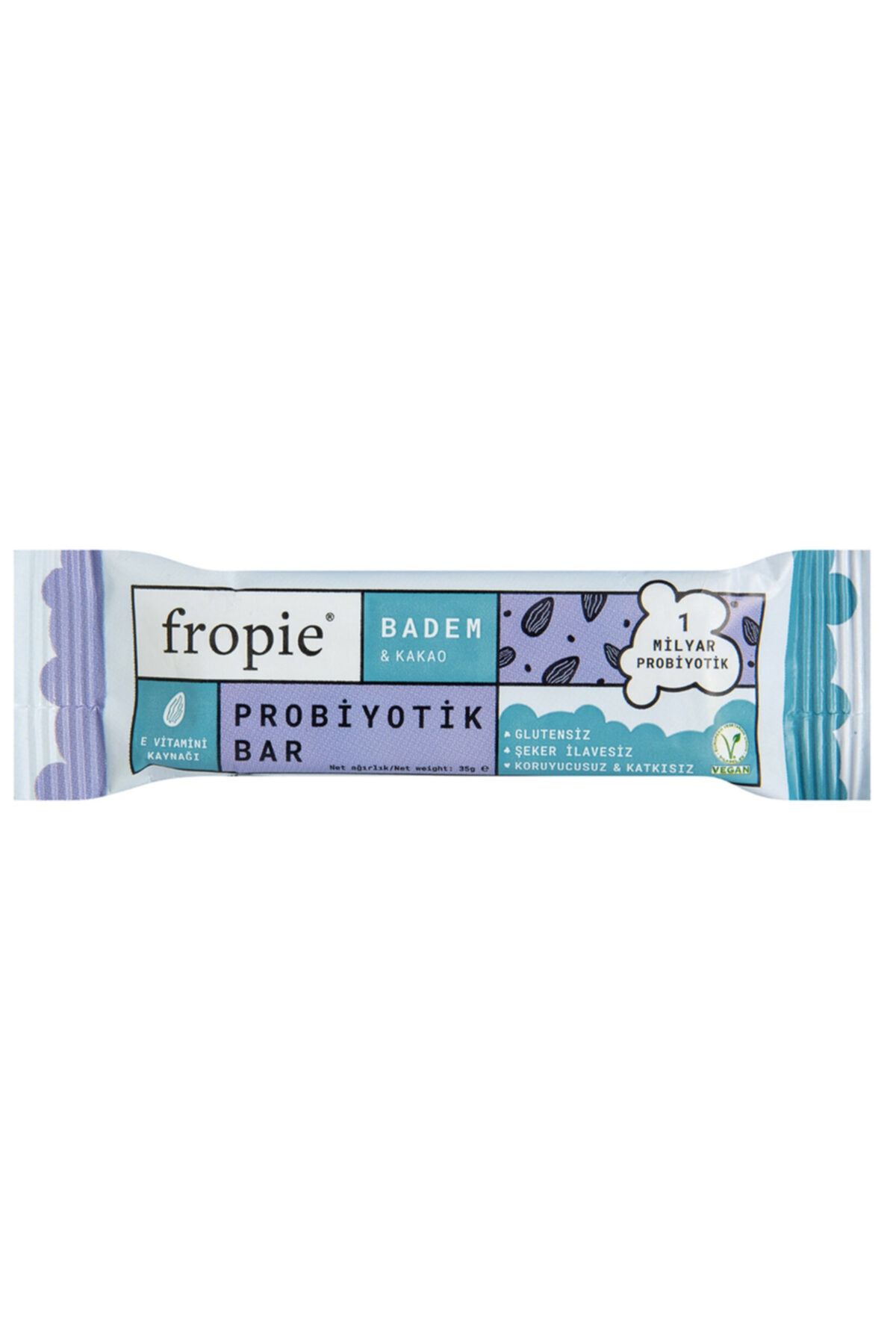 FROPİE Badem&Kakao Probiyotik Bar 35 gr X 20