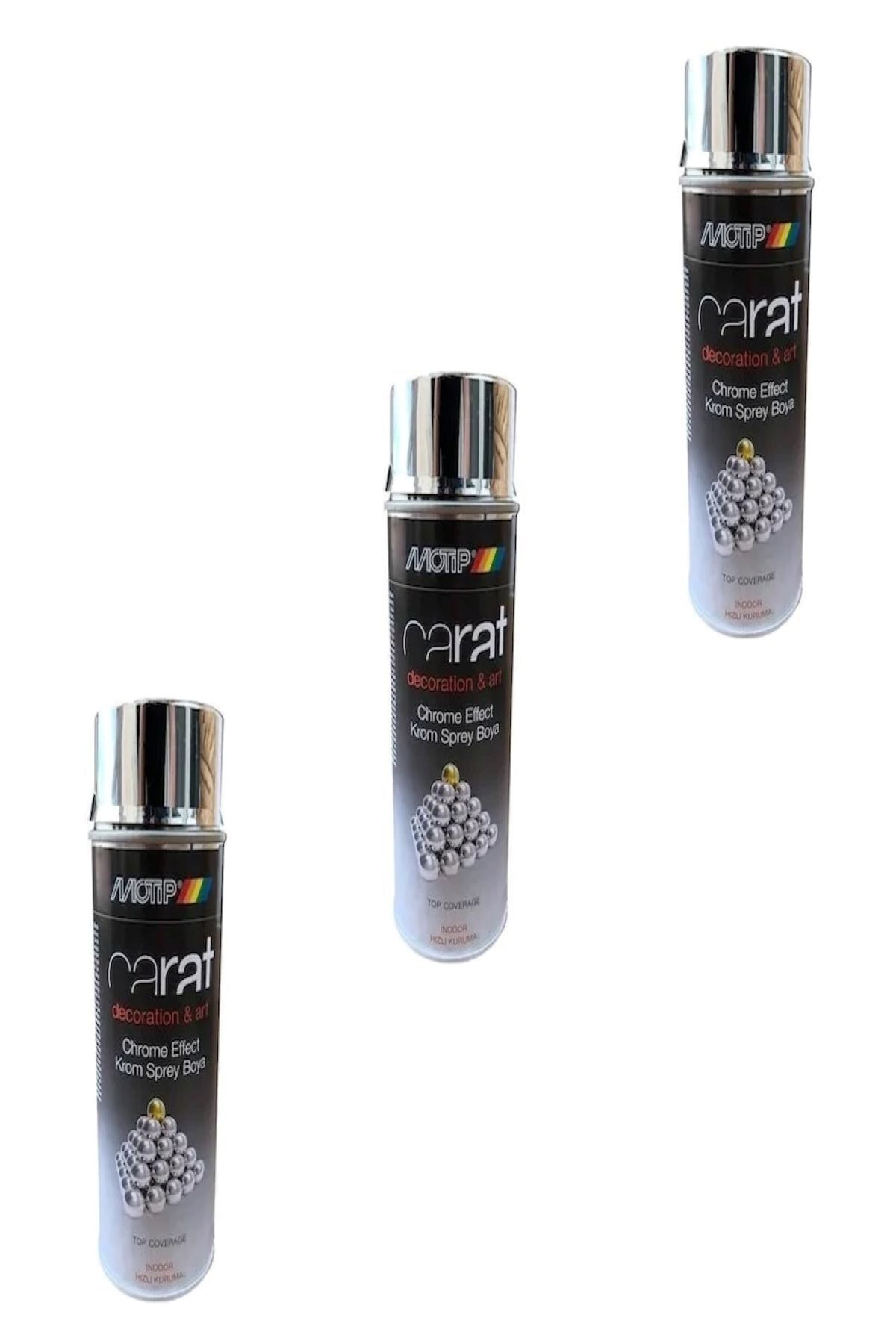 motip carat krom efekt sprey boya 400 ml 3 adet fiyati yorumlari trendyol