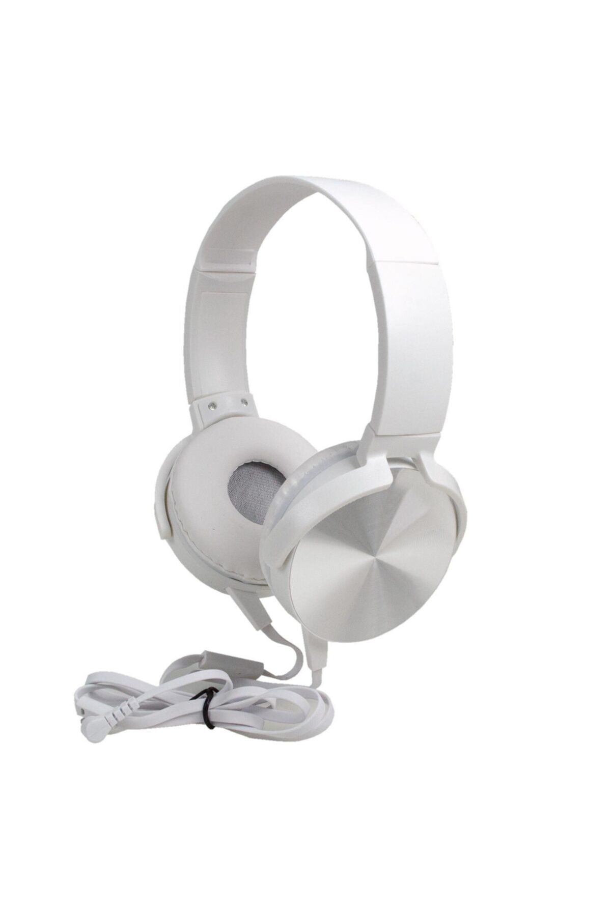 Hobimtek Beyaz Ht-450 Mikrofonlu Kulak Üstü Kulaklık