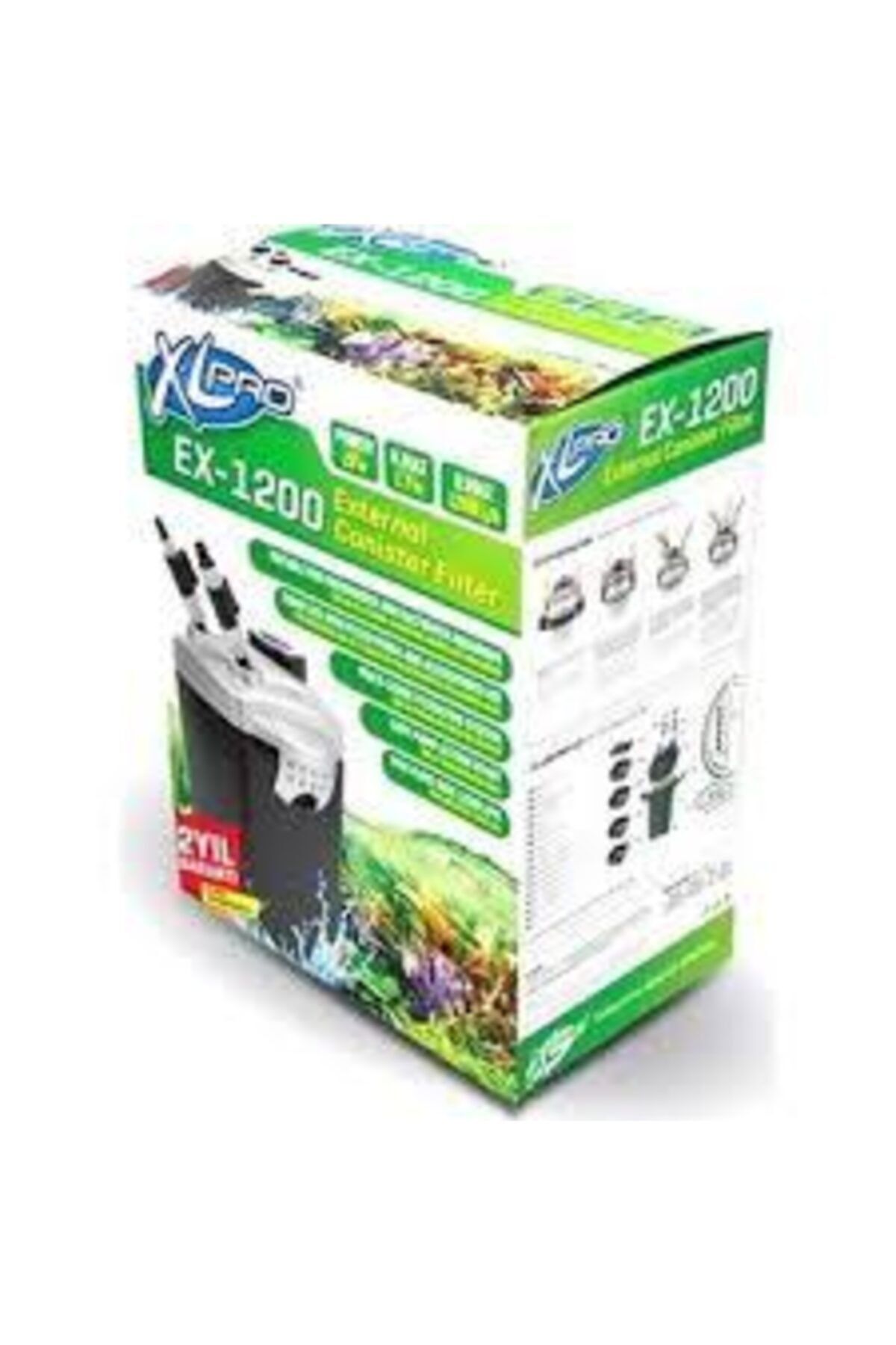 XLPRO Ex-1200 Dış Filtre 1200l/h 28w (Full Dolu) 4 Sepetli