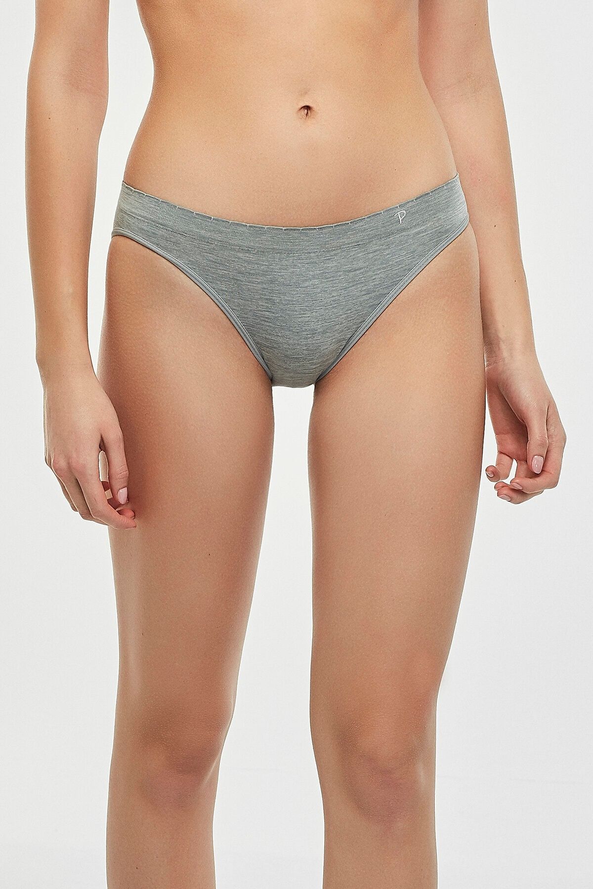 Penti Gri Melanj Nu Basic Slip Külot