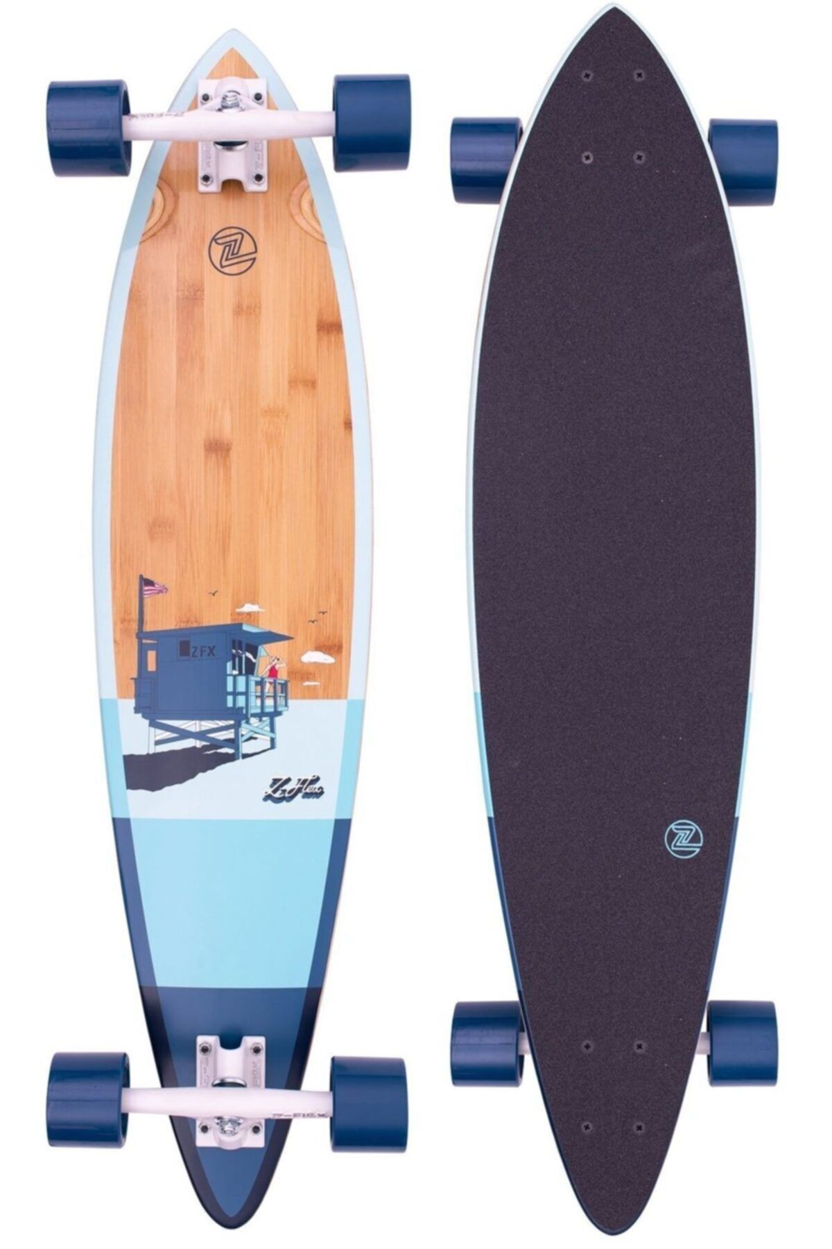 Zflex 38 Bamboo Pintail Longboard