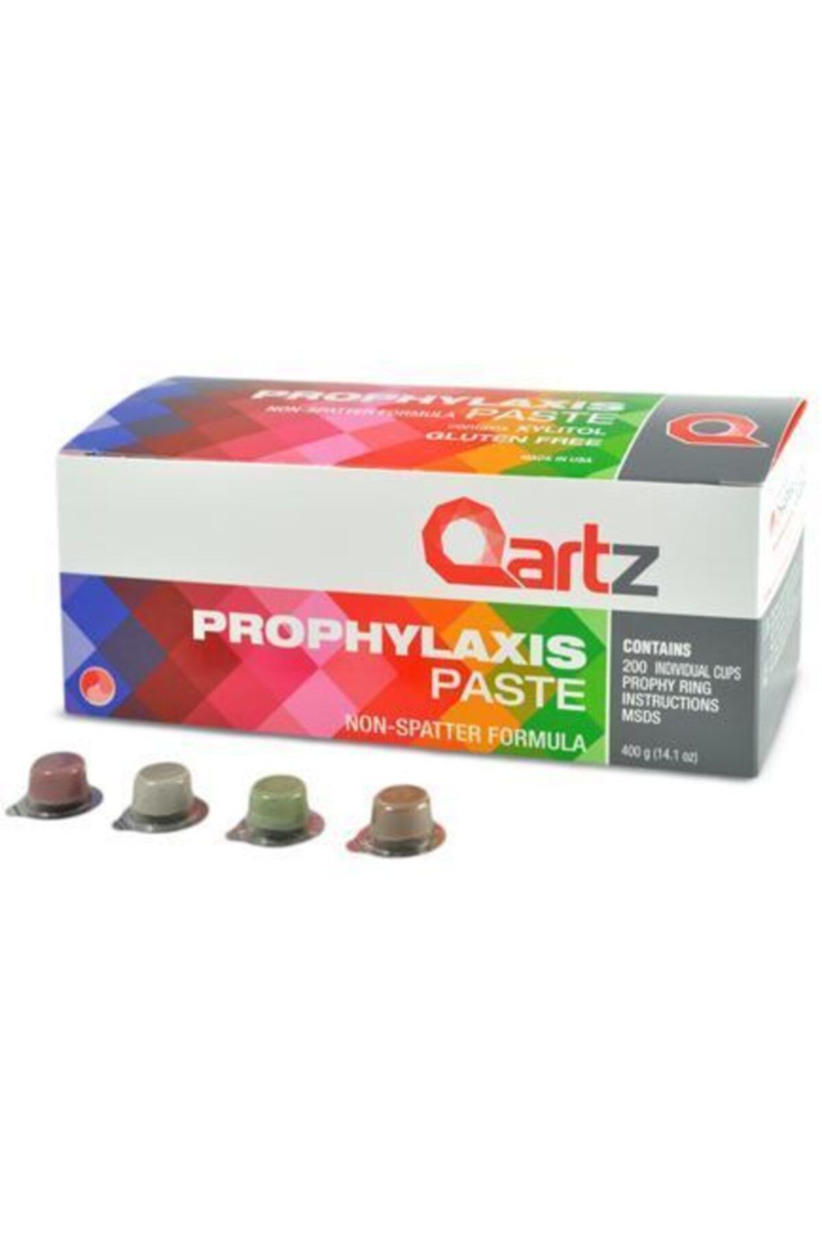 qartz Diş Temizleme Ve Beyazlatma Pastası 200 Lük Paket