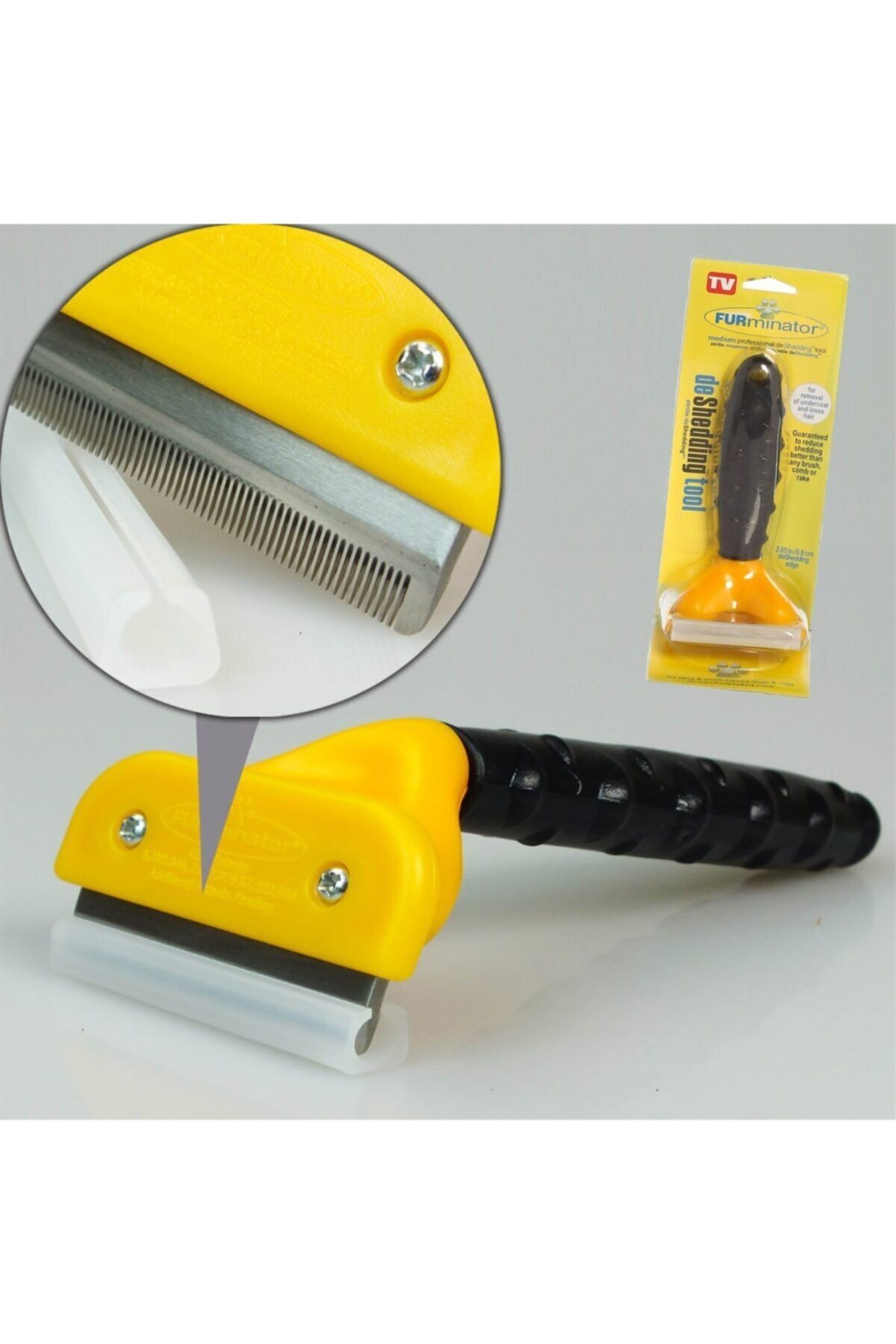 Değerlistore 7 Cm Kedi Köpek Tarağı Fırçası Tüy Alıcı Toplayıcı Tarak Fırça