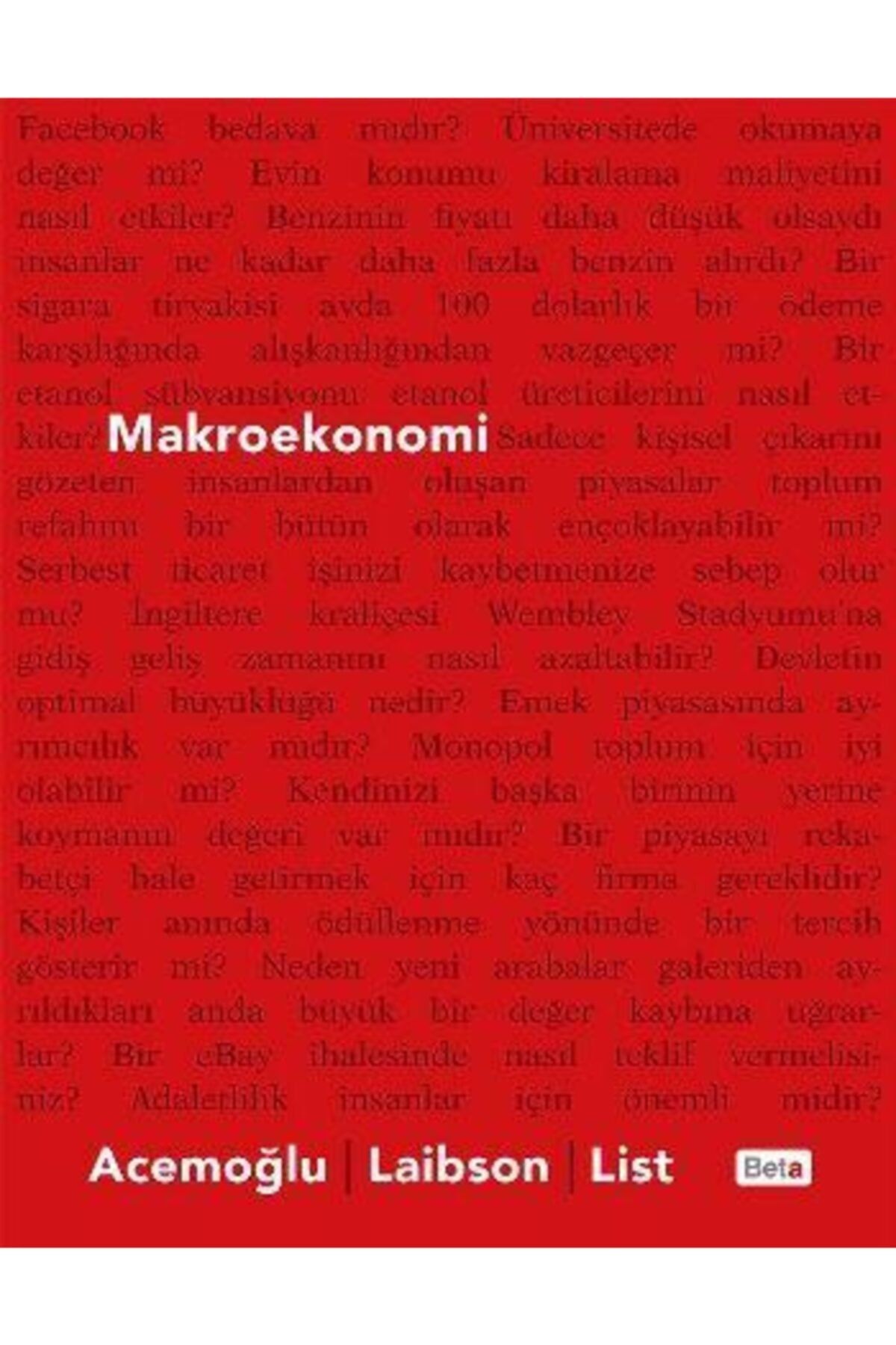 Beta Basım Yayım Makroekonomi