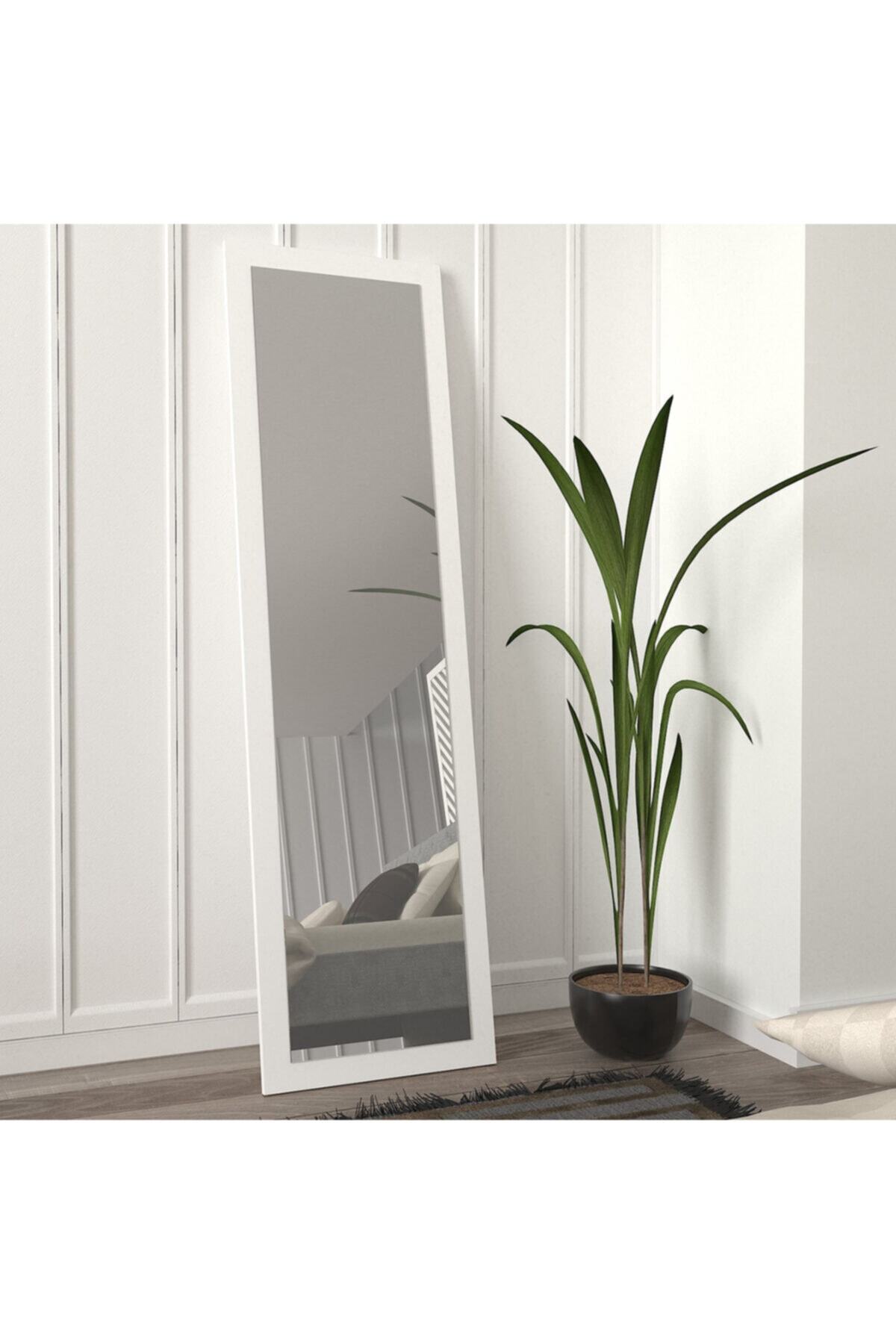 dorpek Dimasco Dekoratif Konsol Ve Boy Aynası Beyaz 160*45 Cm