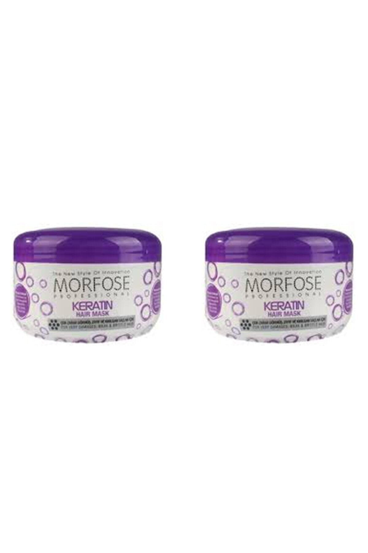 Morfose Keratin Saç Maskesi Yıpranmış Saçlara Özel 2x500ml