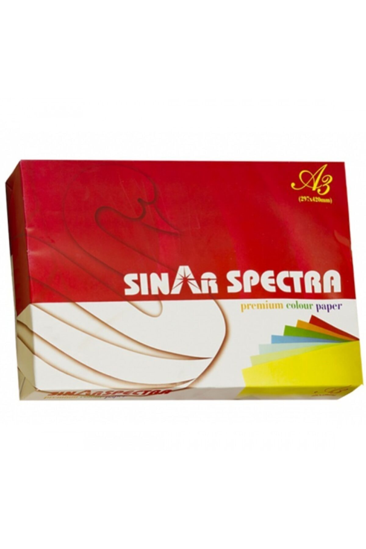 Yerli Sınar A-3 Renkli Kağıt 82o 250 Li 5 Renk Fosforlu Rk820/250-a3