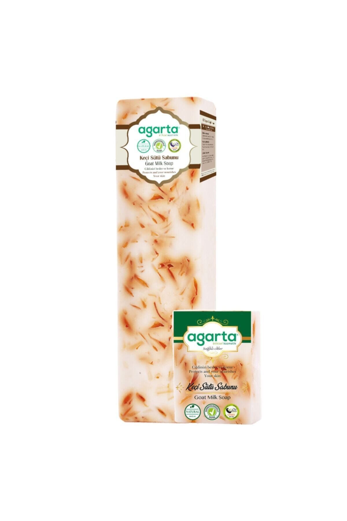 Agarta Doğal El Yapımı Keçi Sütü Sabunu 1400 gr