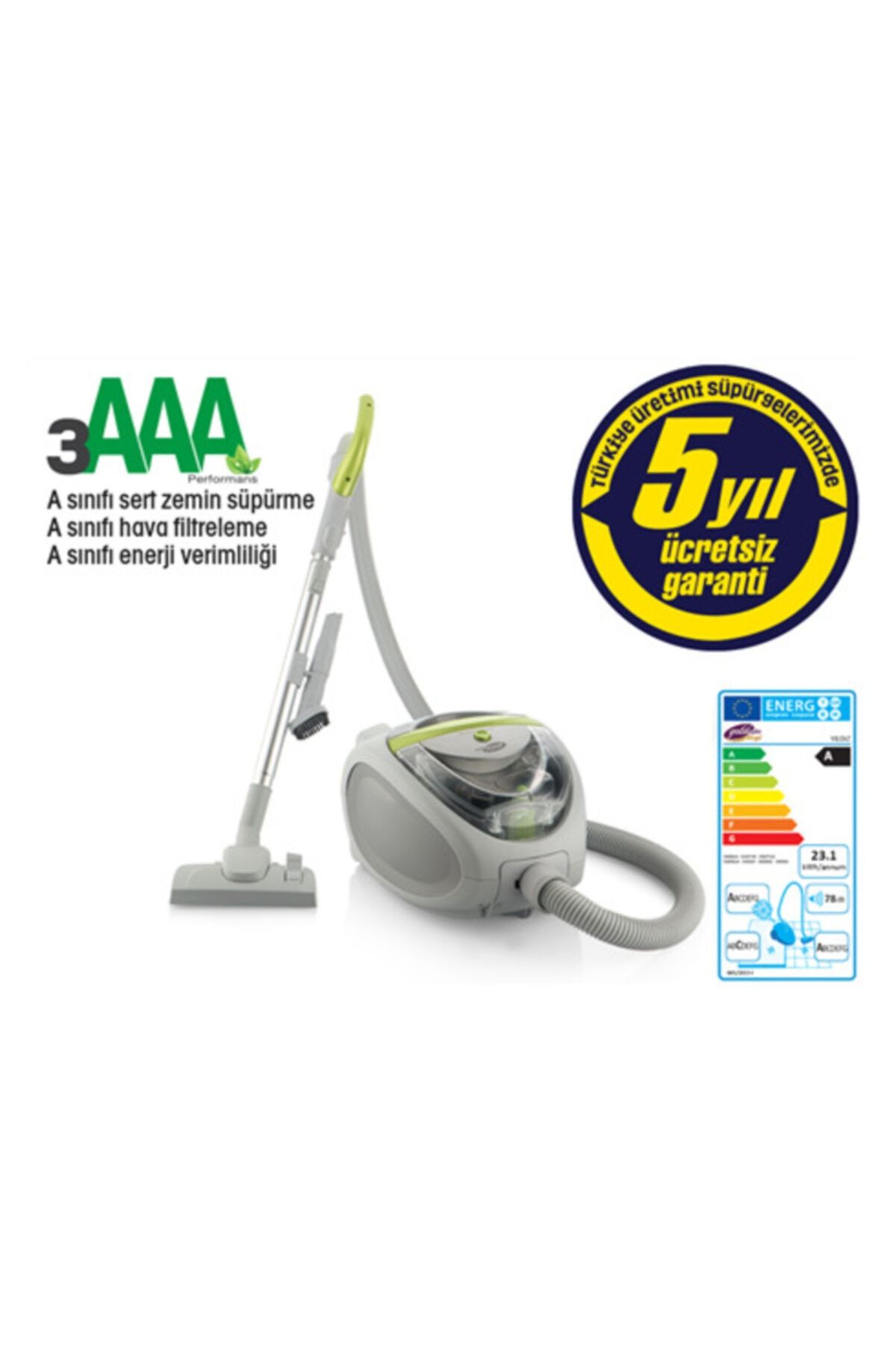 GOLDMASTER By-4500 Sweep Elektrikli Süpürge