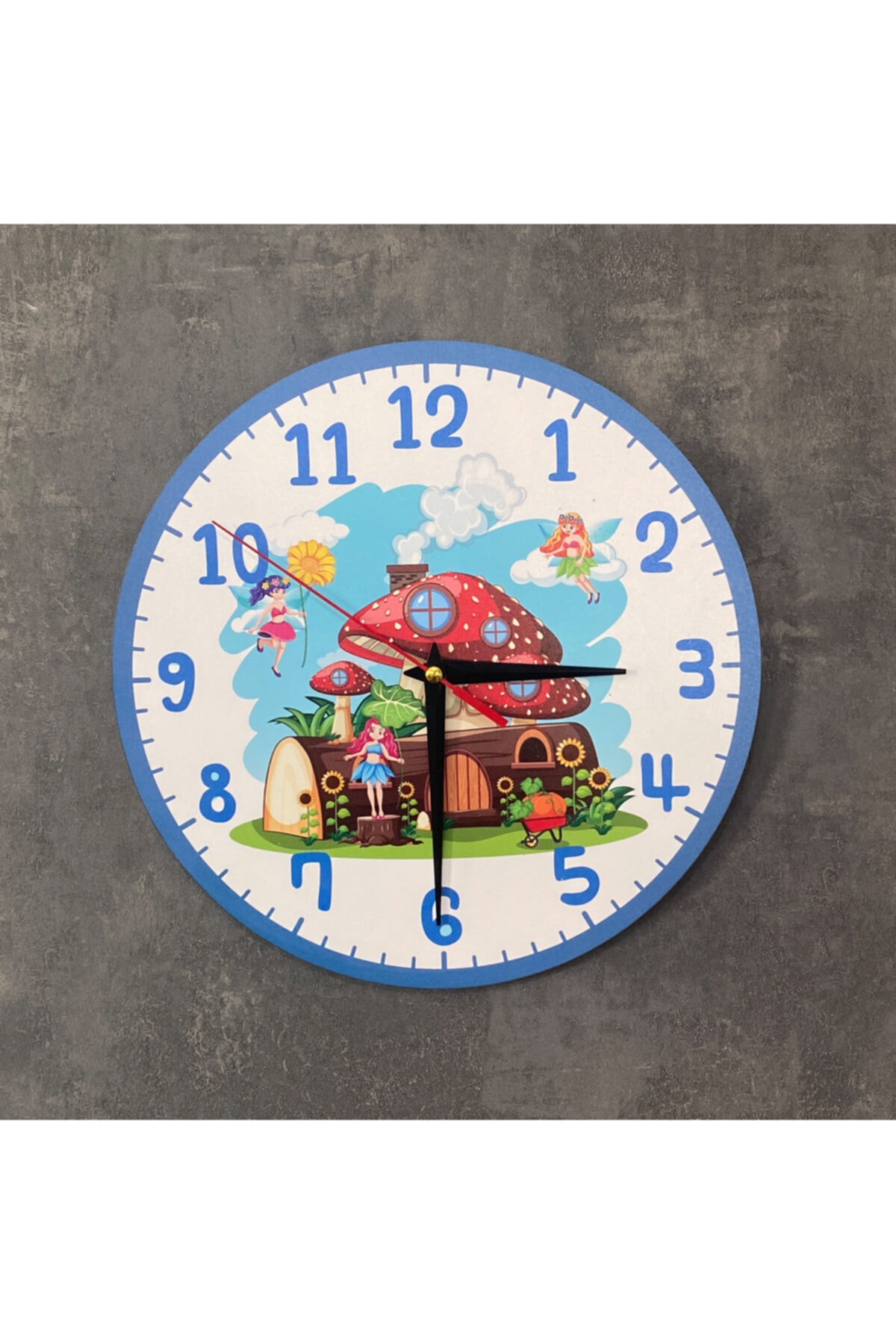 Maketti Çocuk Odası Duvar Saati-39