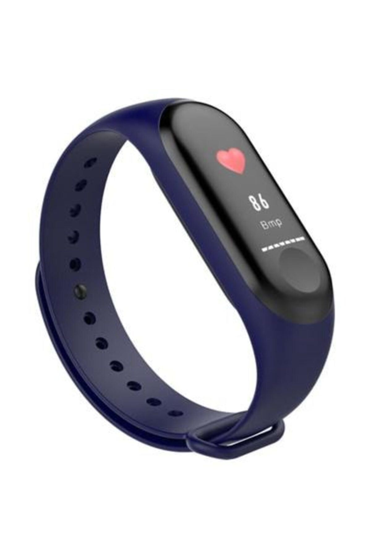 pazariz Watch M3 Plus Akıllı Saat Bileklik Mavi