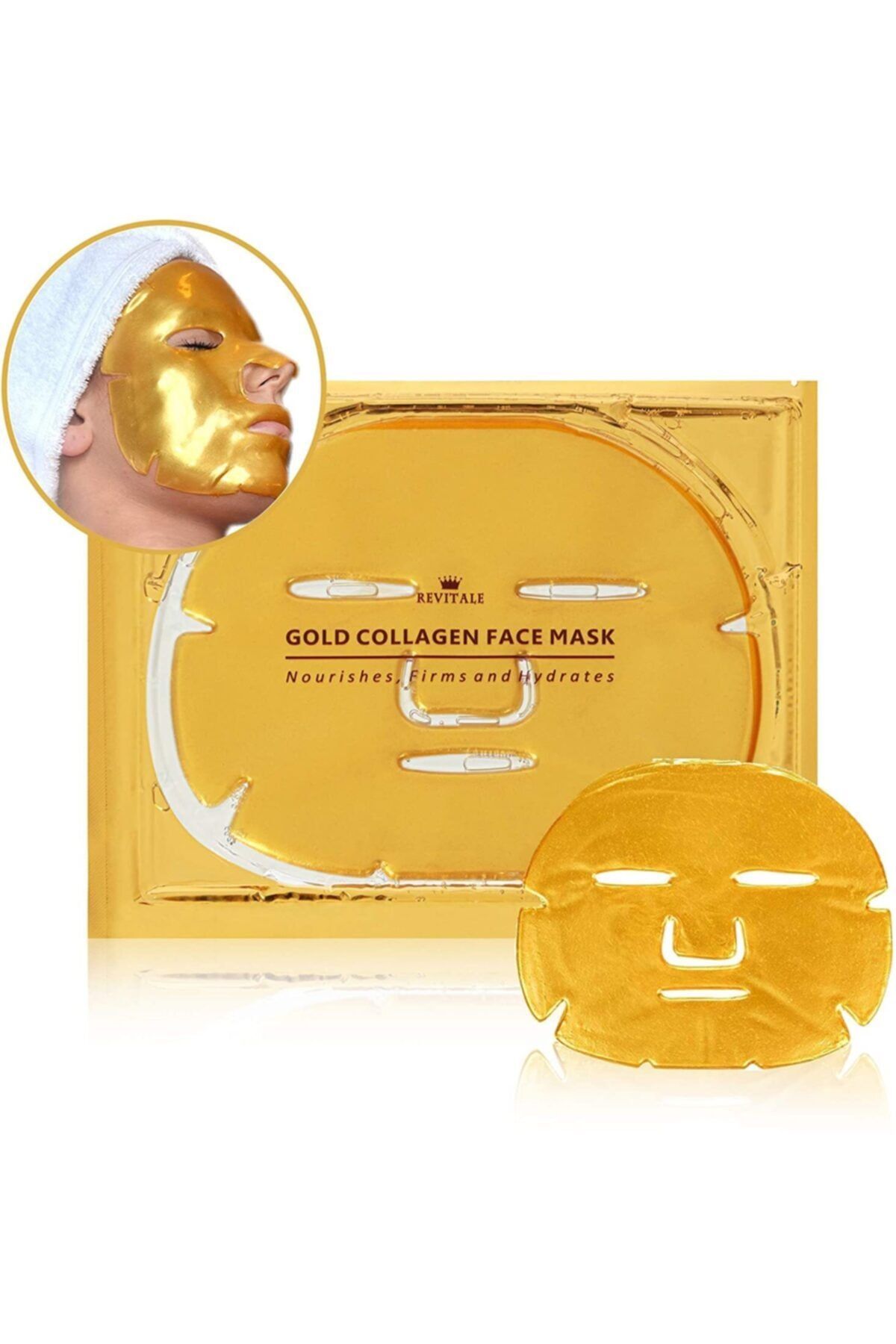 BioLasH Collegen Bio Altın Kristal Maske 10 Adet