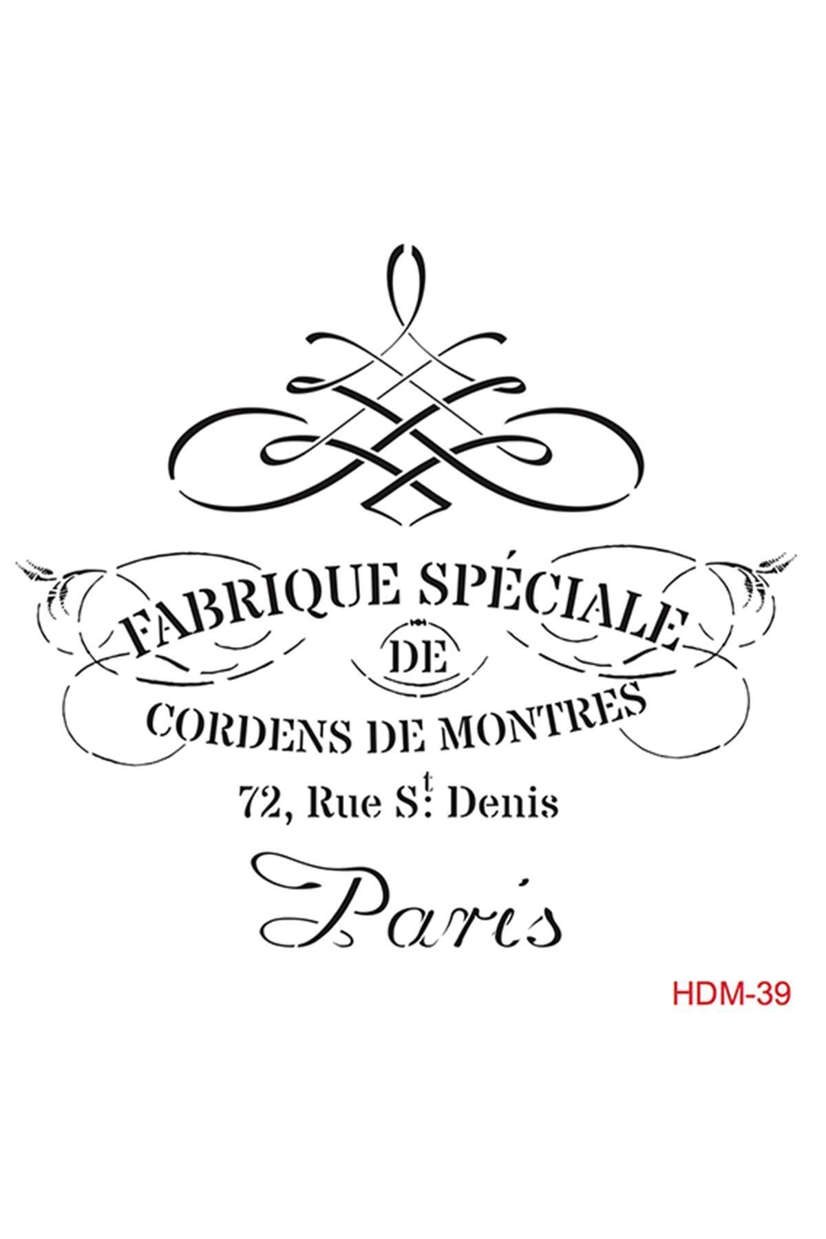 Cadence Hdm39 Home Dekor Midi Stencil (25x25)