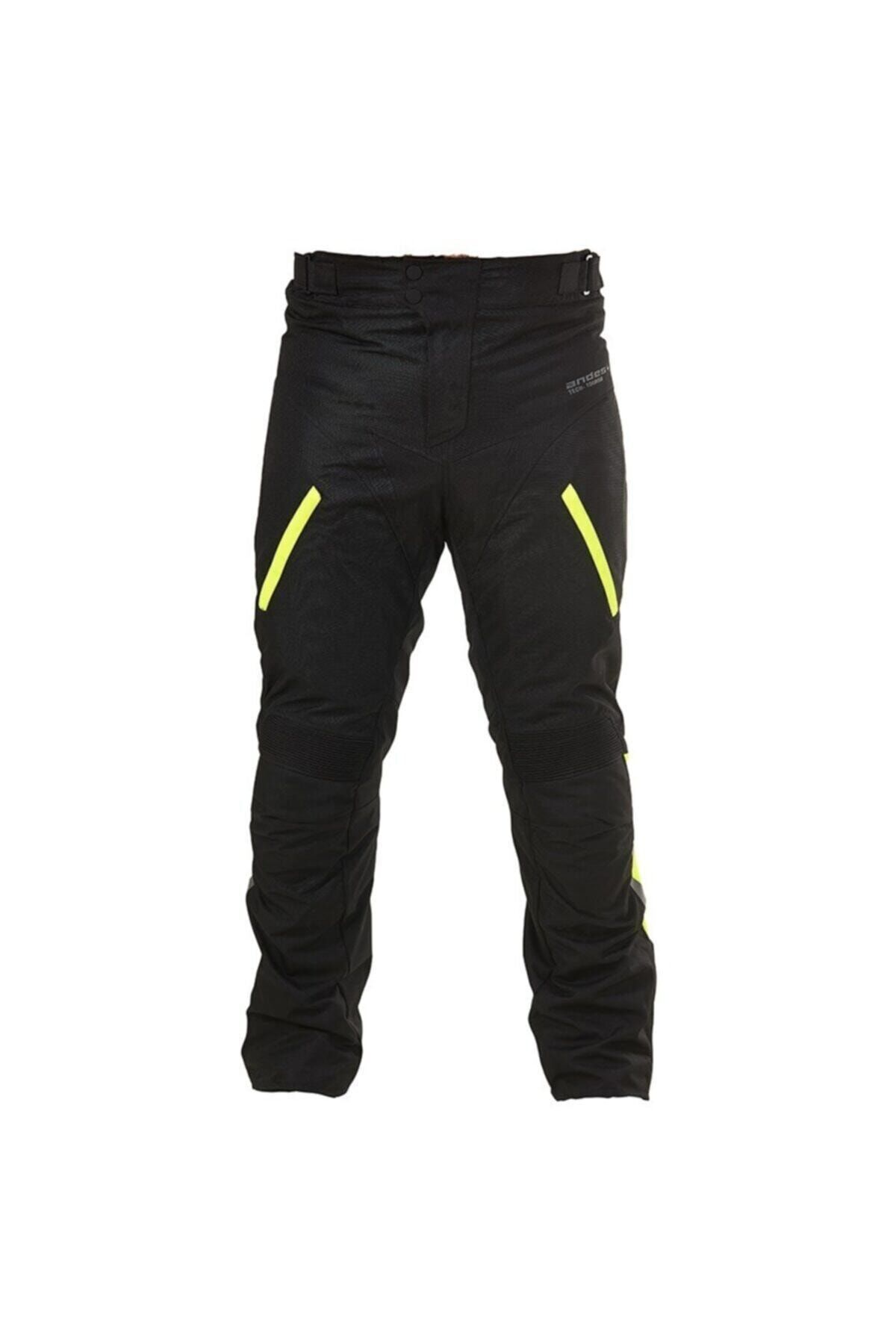 Andes Unisex Siyah Concorde V2 Waterproof Enduro Motosiklet Pantolonu