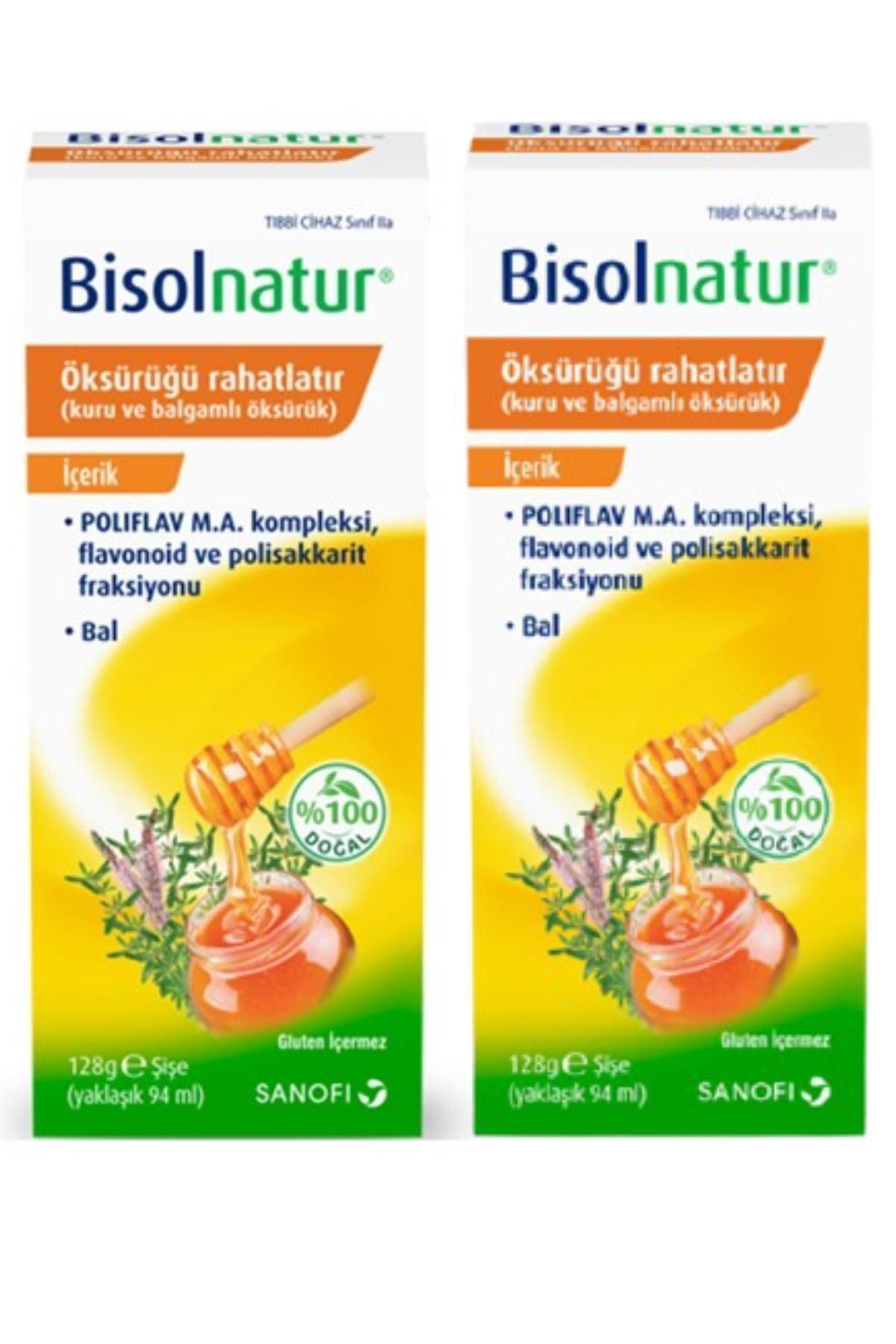 SANOFİ Bisolnatur Şurup 2x128 Gr