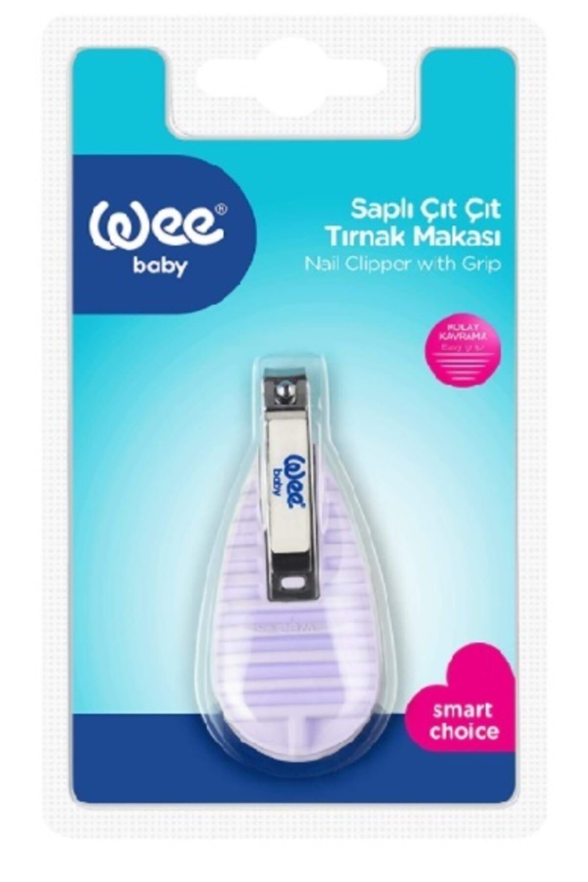 Wee Baby Lila Saplı Çıt Çıt Makası