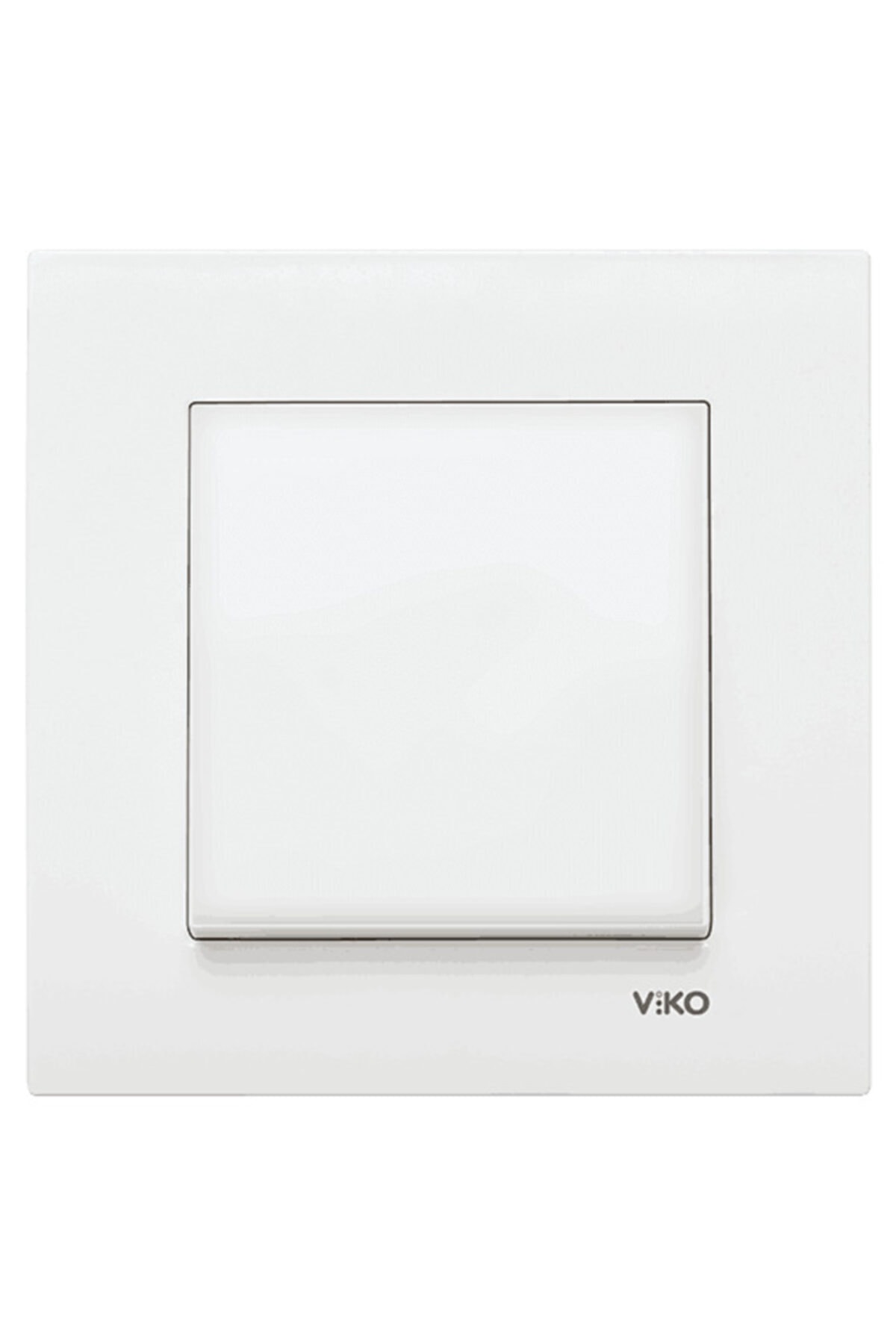 VİKO Karre Anahtar Beyaz Çerçeve Dahil Orjinal Ürün Vk001236