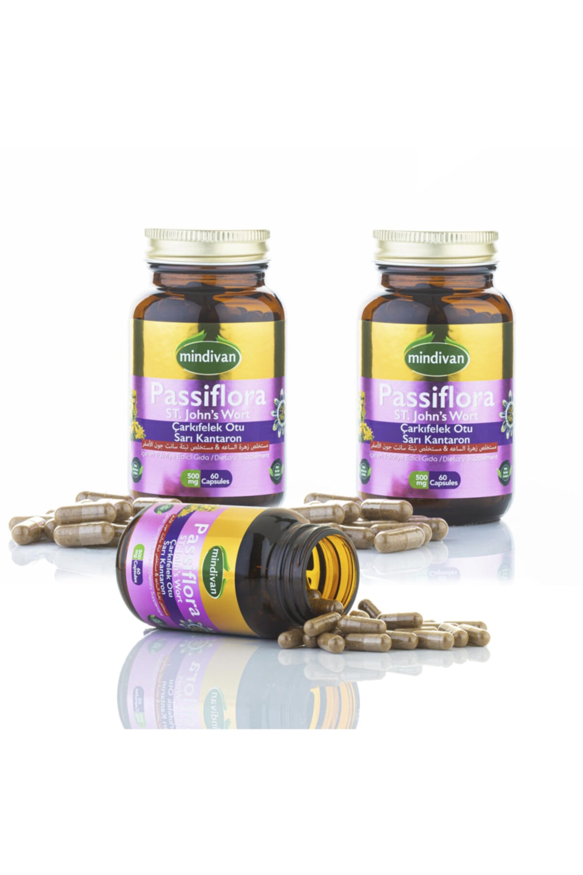 Mindivan Çarkıfelek Otu Kantaron Ekstreli X 3 Adet