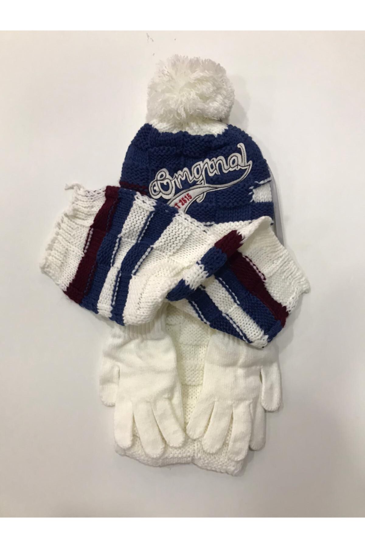 Kitti Çocuk Bere Eldiven Atkı Takım