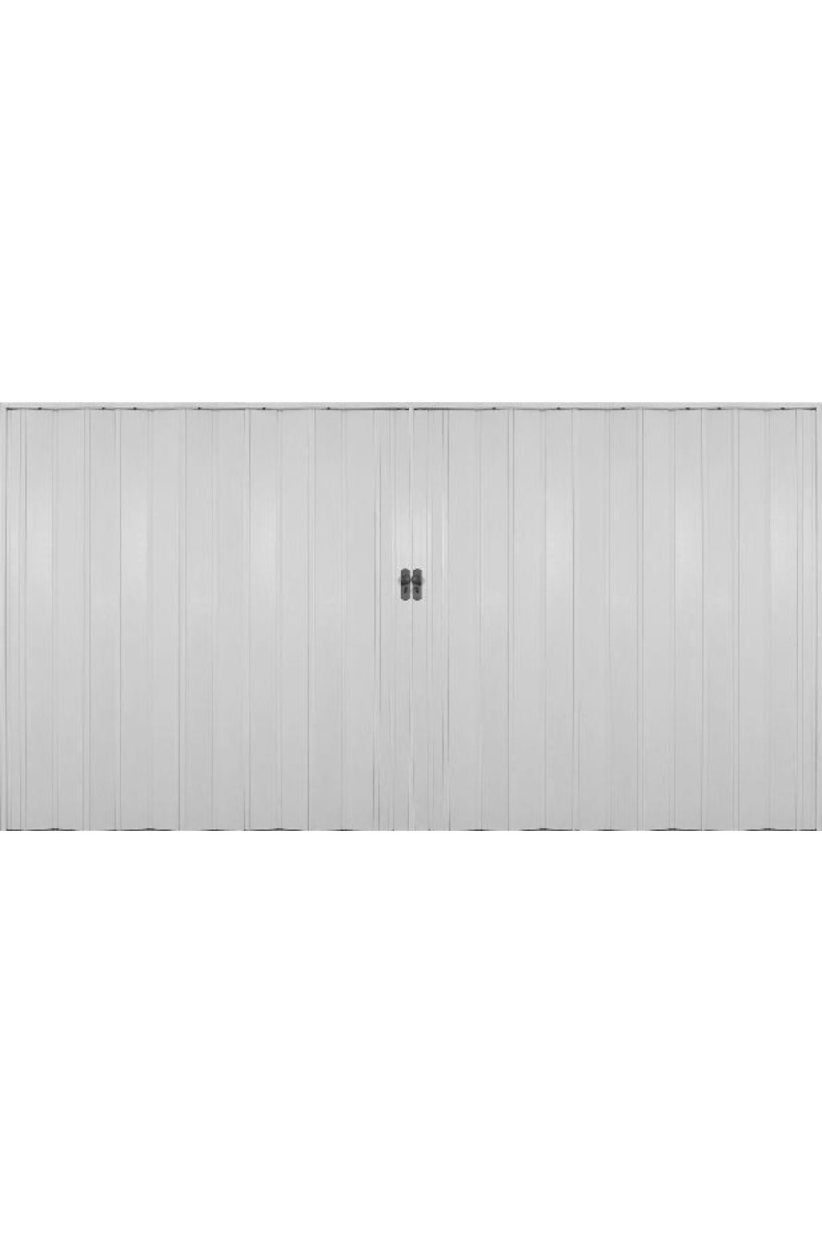 ERİKMANN Akordiyon Pvc Kapı 162 X 235 Cm Akçaağaç Camsız Çift Açılım