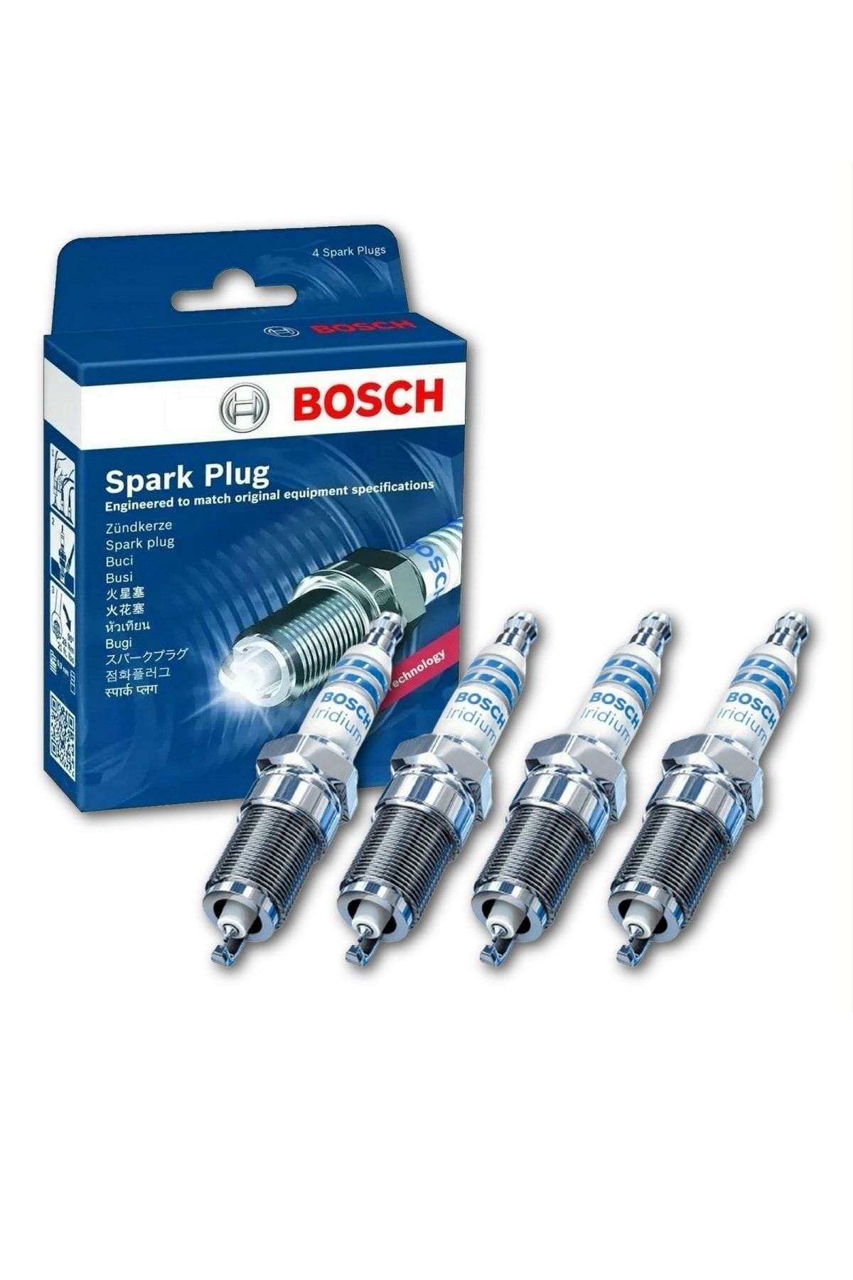 Bosch Opel Vectra B I 500 2.5 1998-2000 Iridyum Buji 4 Adet