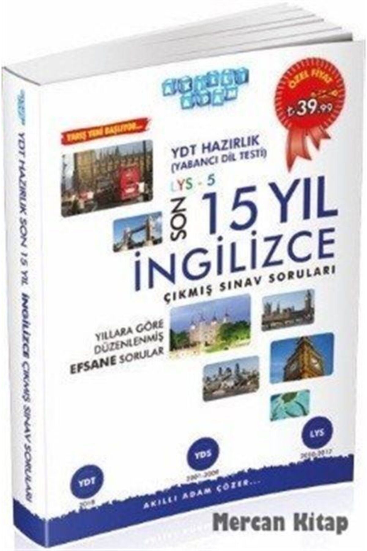 akilli adam yayinevi ydt hazirlik son 15 yil ingilizce cikmis sinav sorulari fiyati yorumlari trendyol