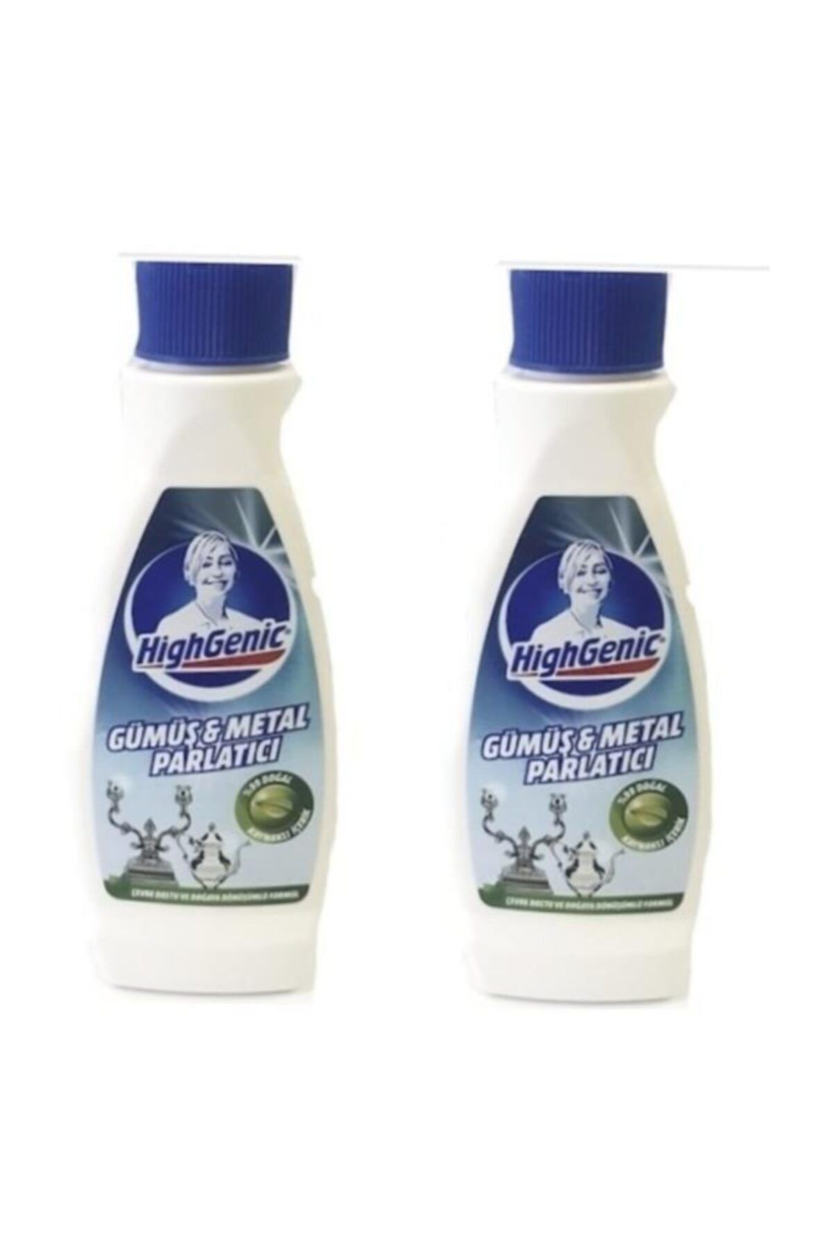 Highgenic Gümüş - Metal -pirinç - Bakır Parlatıcı 200ml X 2 Adet