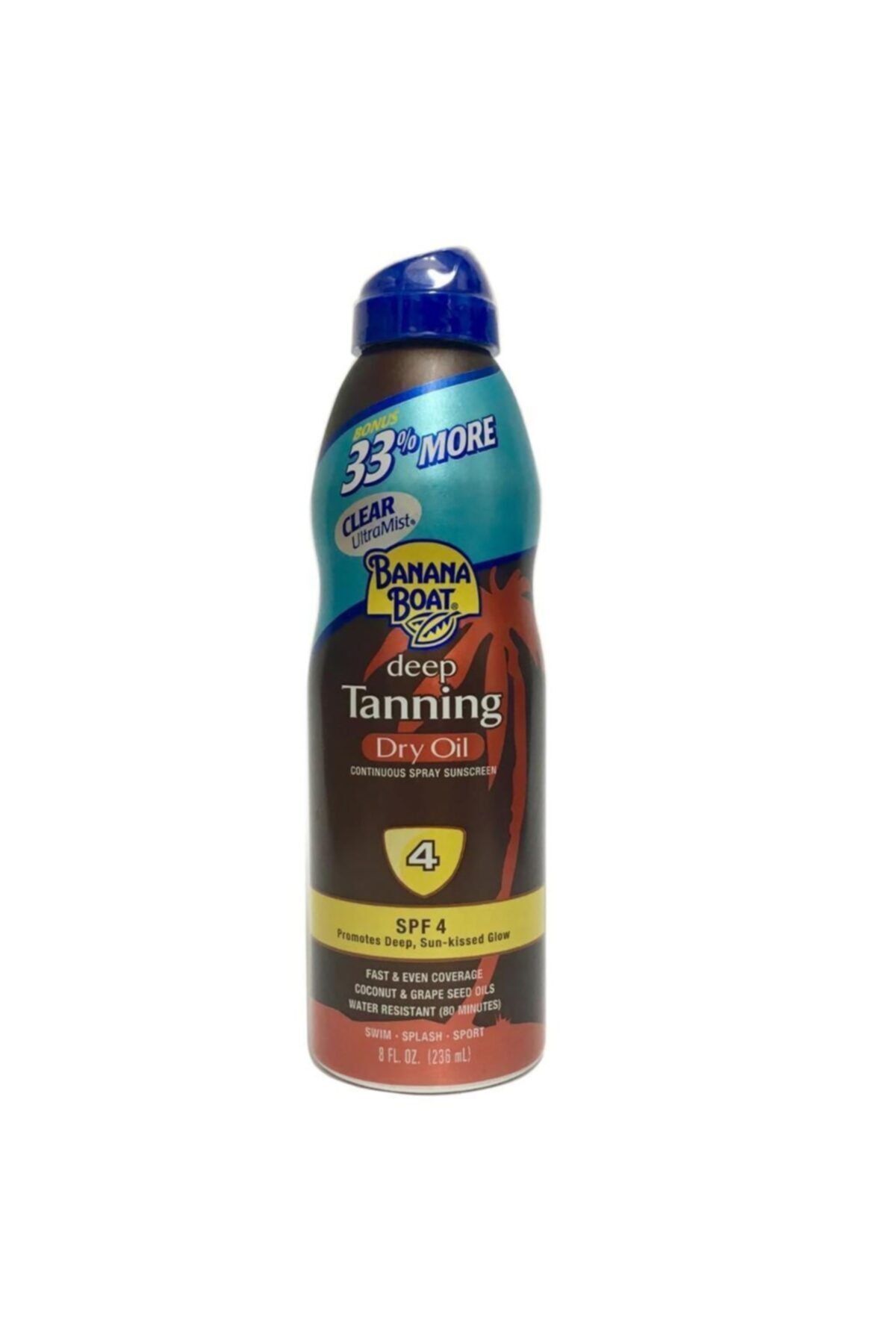 Banana Boat Bronzlaştırıcı Kuru Sprey Yağ Spf4 236ml