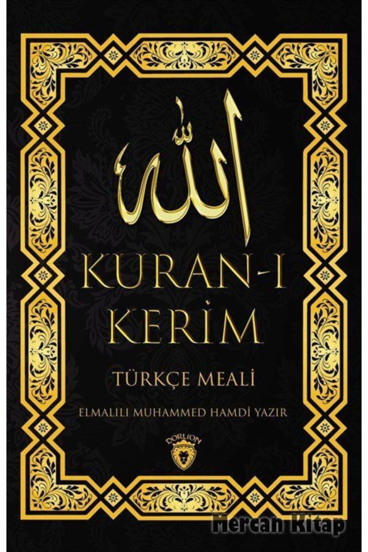 Dorlion Yayınevi Kur'an-ı Kerim Türkçe Meali