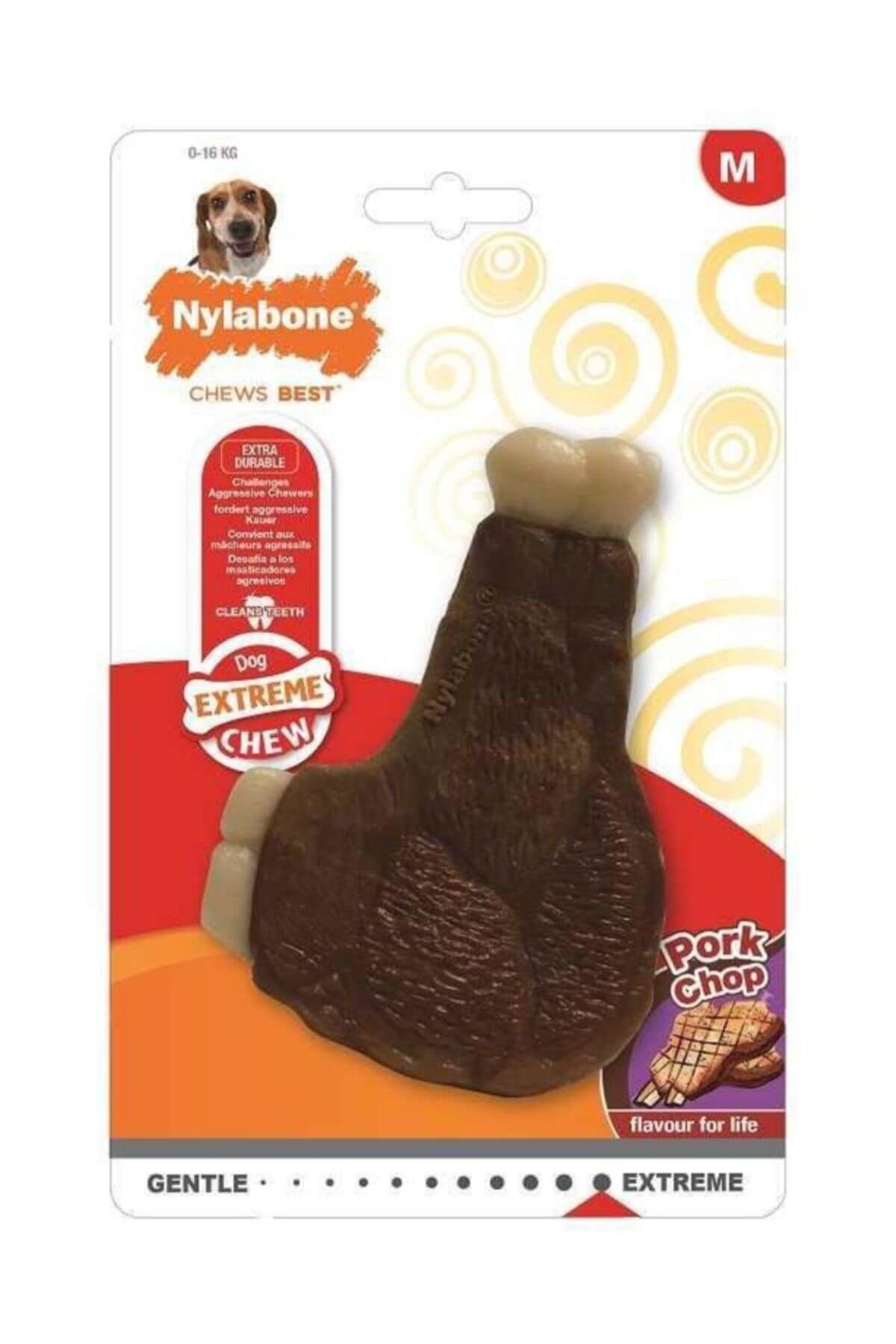 Nylabone Extreme Chew Domuz Aromalı Köpek Çiğneme Oyuncağı