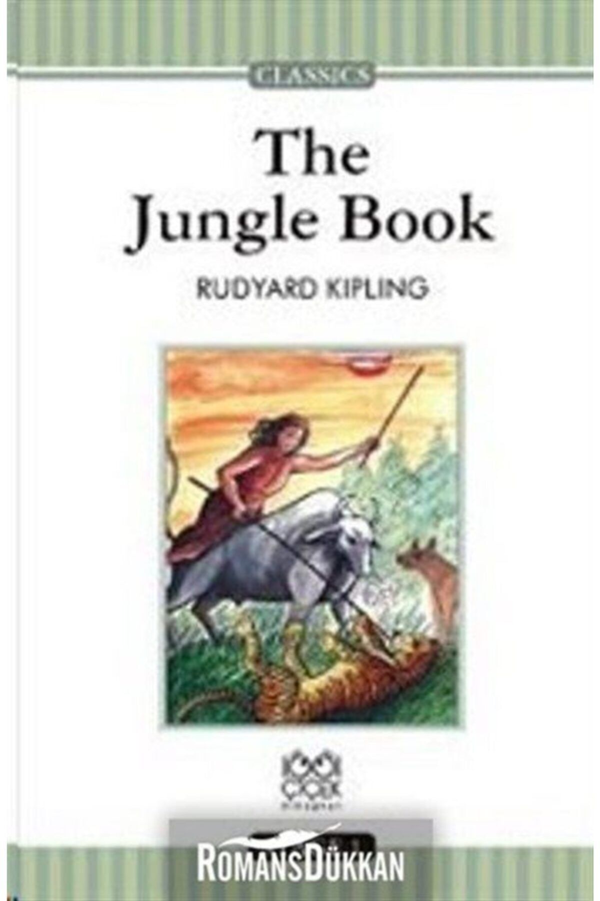 1001 Çiçek Kitaplar The Jungle Book  ( Stage 1) - Rudyard Kipling 9786053410867