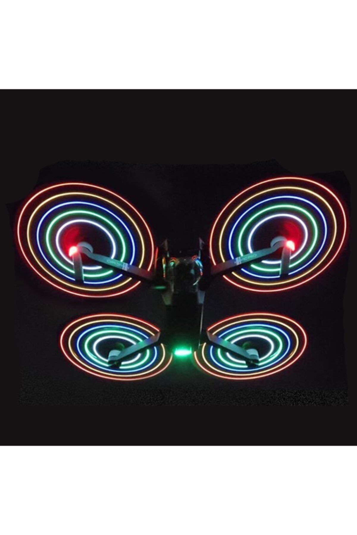 TELESIN Djı Mavic Pro Low Noise Quik Release Led Flash Propeller