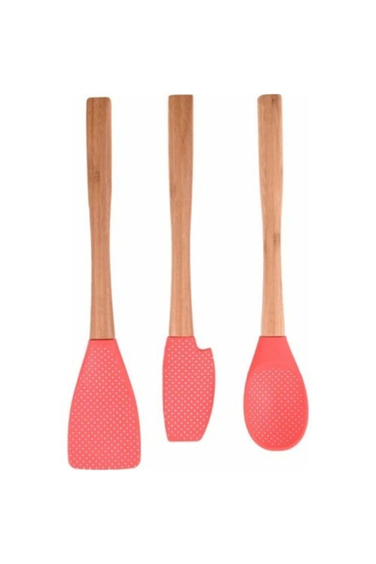 Bambum Bolly - 3'lü Spatula Seti Büyük