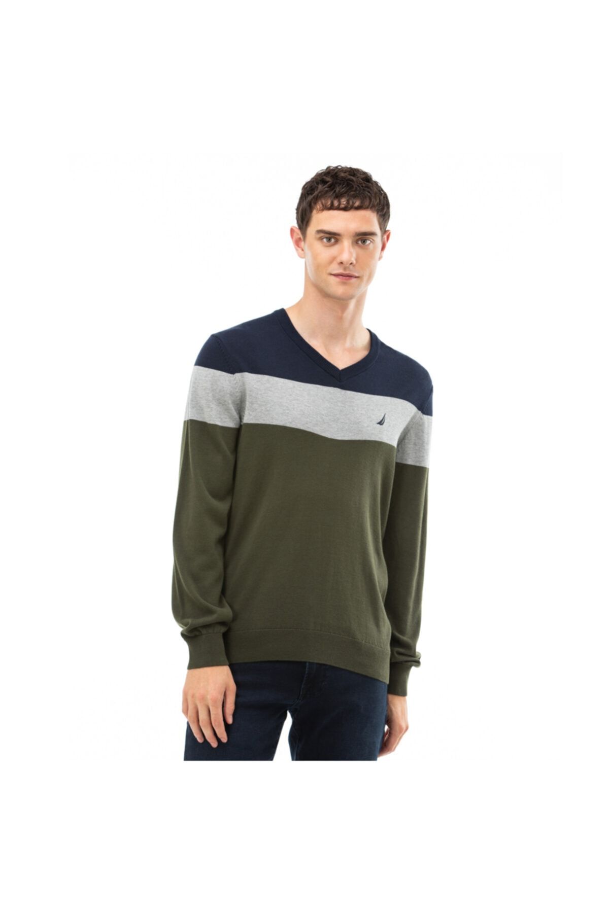 Blue sale nautica sweater