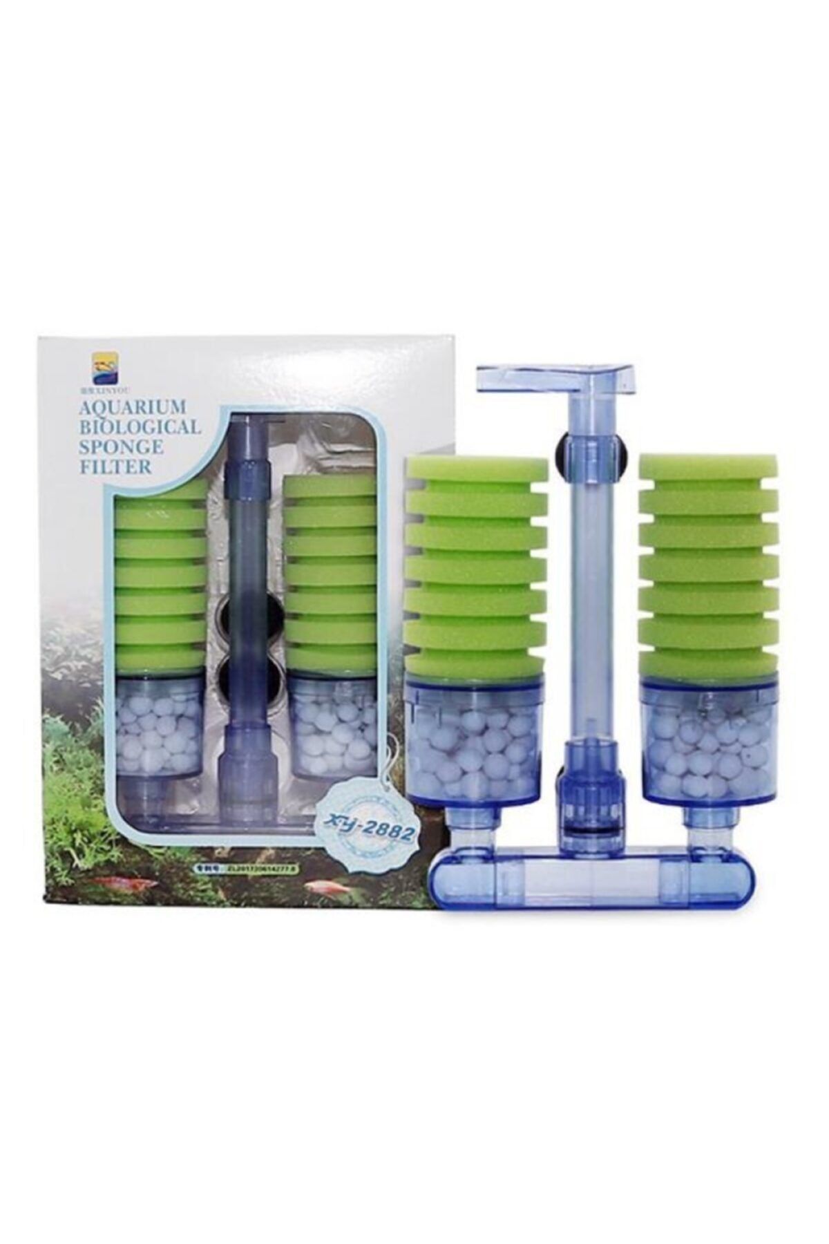 Xinyou Çiftli Biyolojik Dikey Sünger Filtre Xy2882