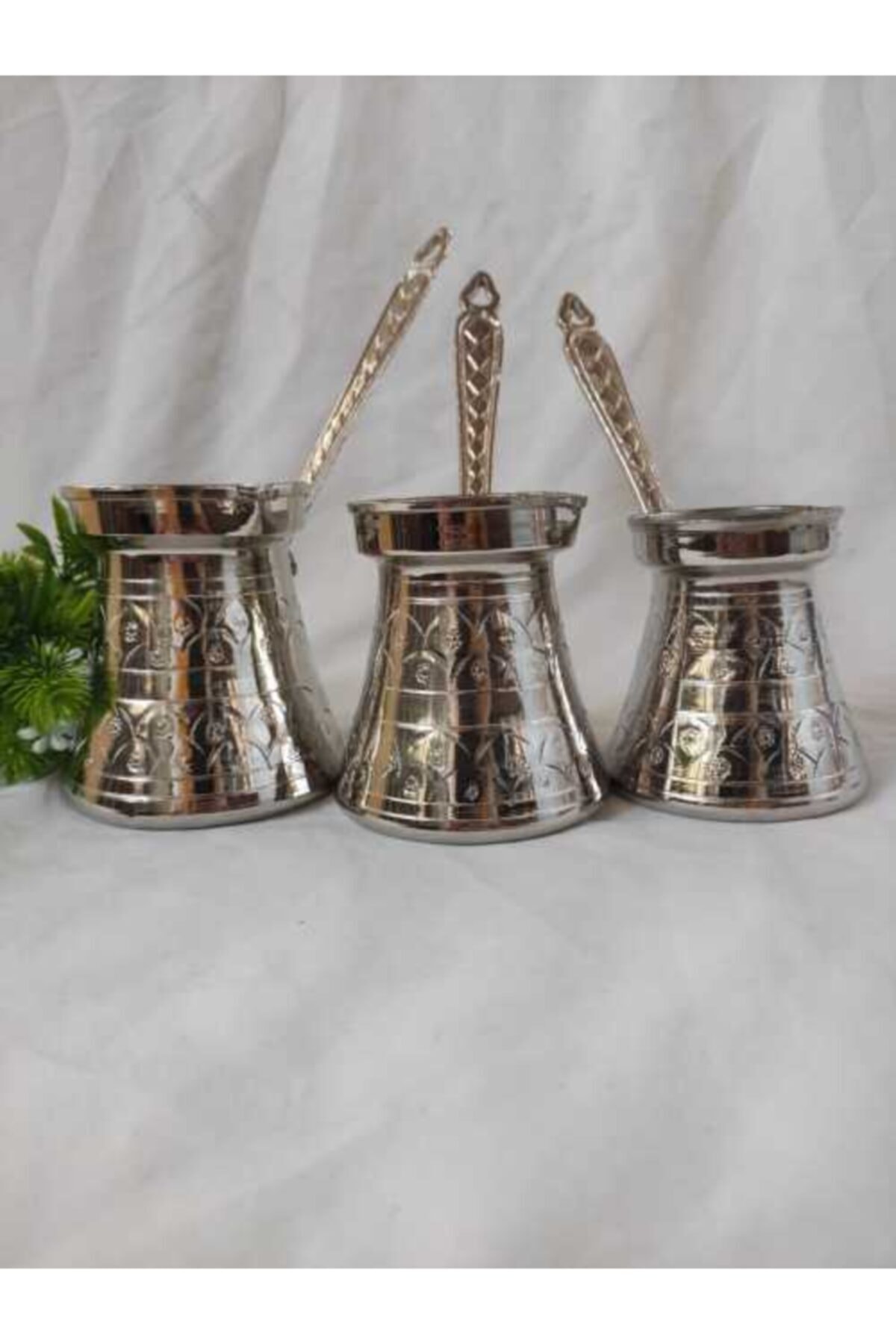 Osmanlı Bakırcılık Bakır Işlemeli Cezve