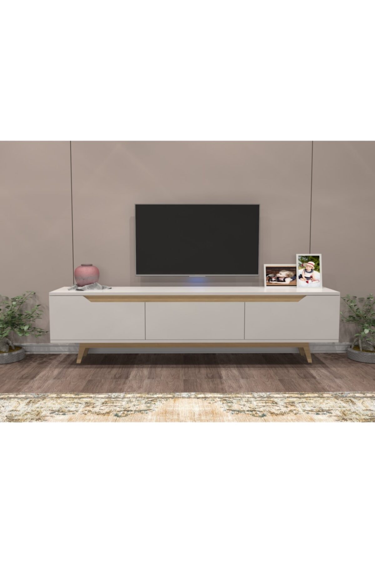 Nettrends Placido Tv Ünitesi Beyaz