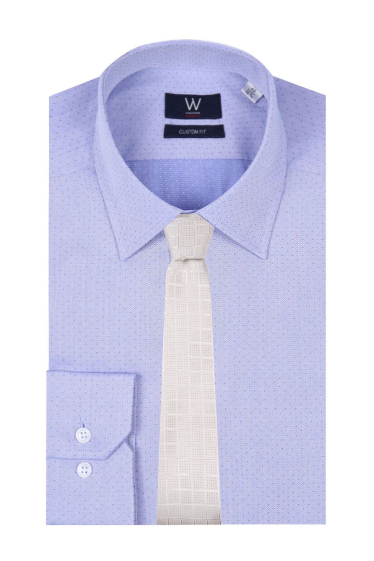 W Collection BEYAZ İPEK KRAVAT