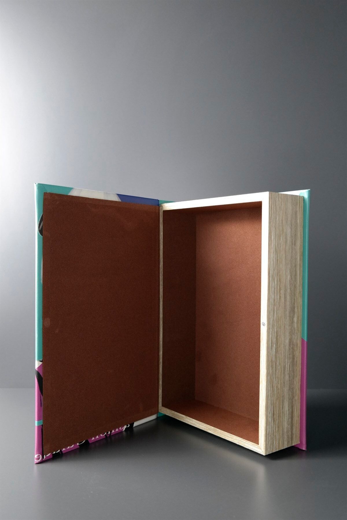 Joy Home Istanbul Yazılı Kadın Baskılı Kitap Görünümlü Içi Kumaş Kutu 30x21 Cm
