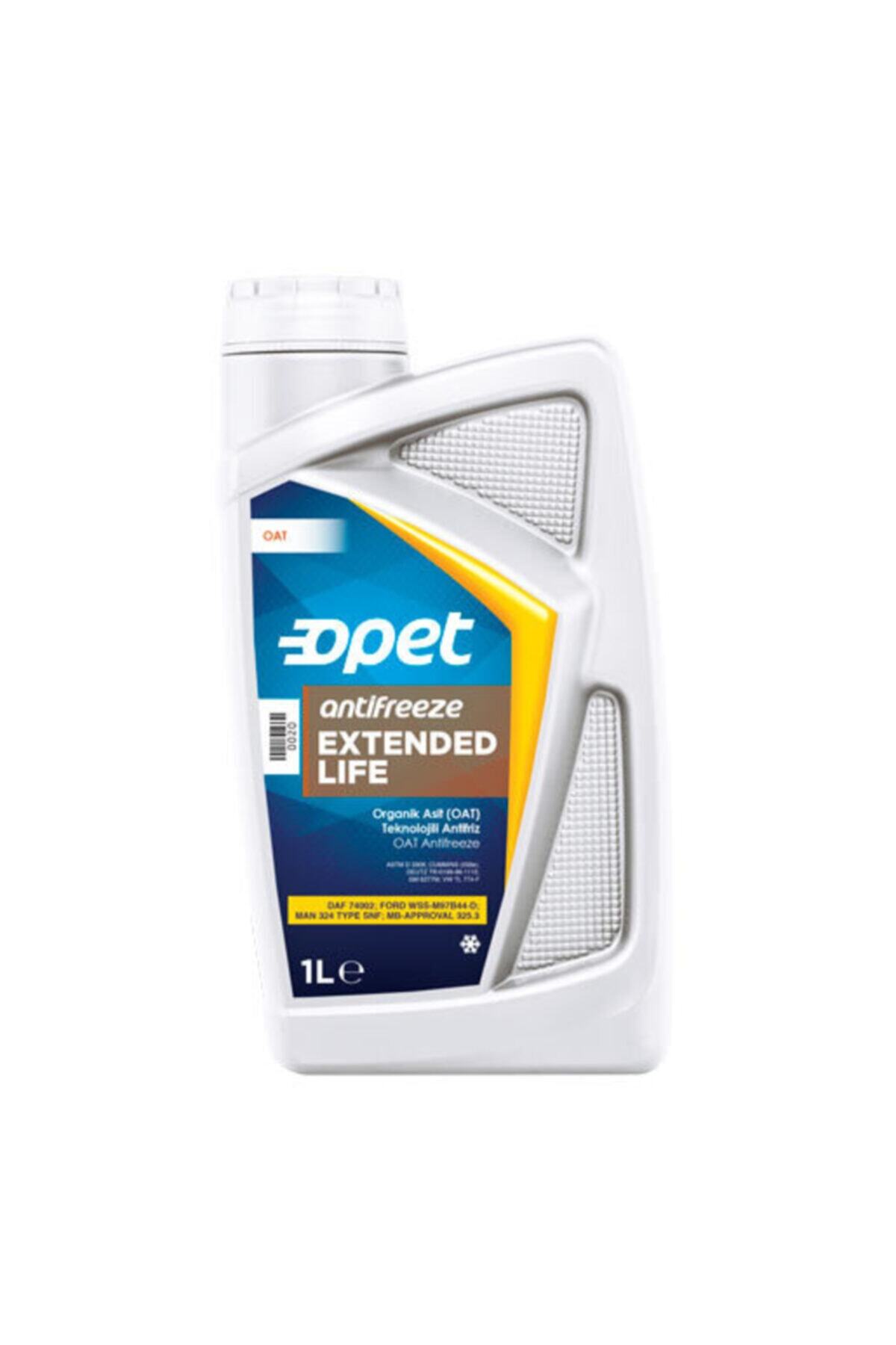 opet 4 Ad Eko Paket Extended Lıfe Antıfreeze (1L)kırmızı Antifiriz 4adet Fiyatıdır