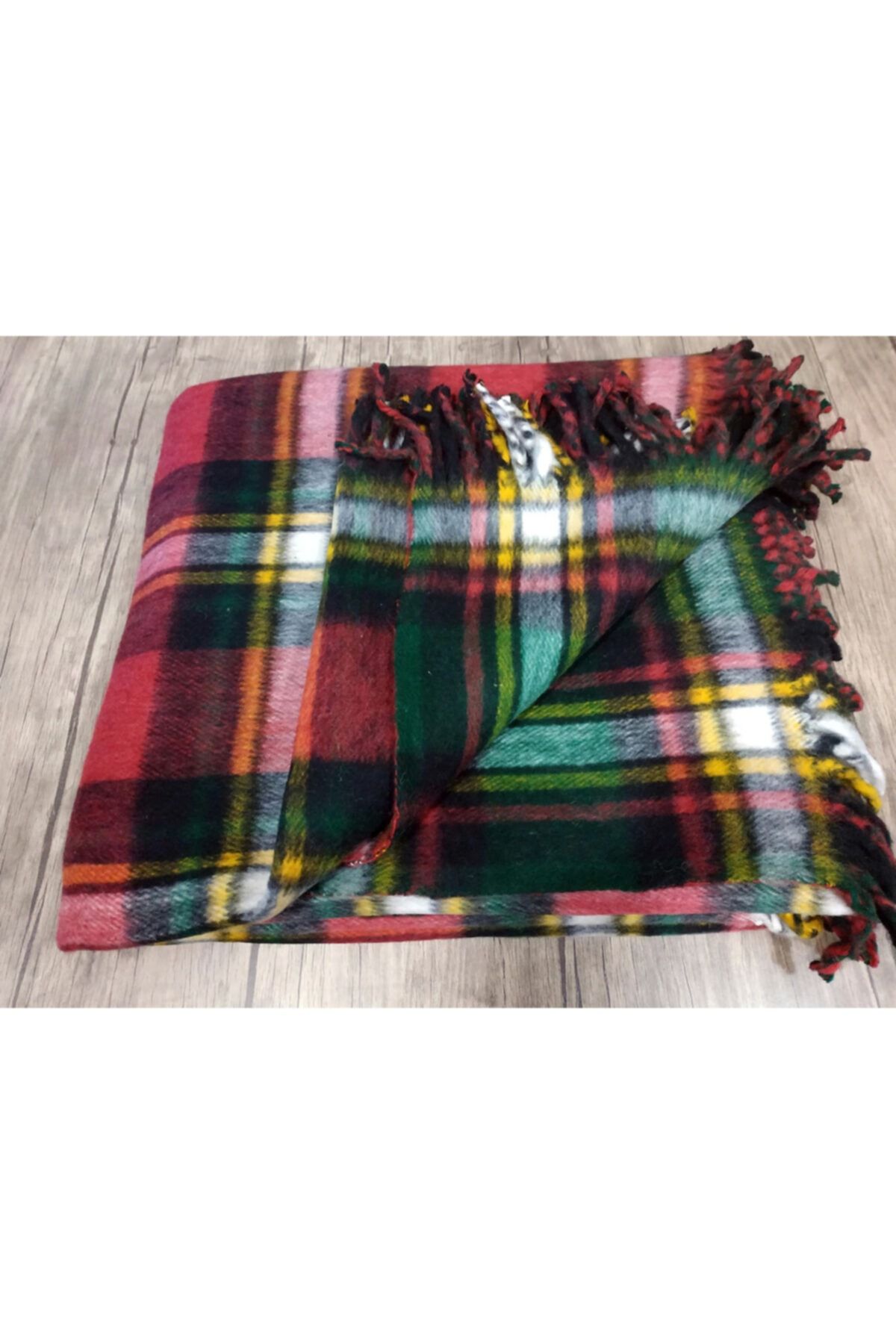 Bilgiçler Çift Kişilik Scotch Yün Battaniye 010