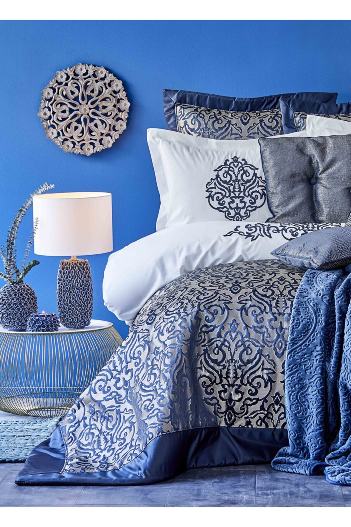 Karaca Home Camilla Indigo 13 Parça Çeyiz Seti