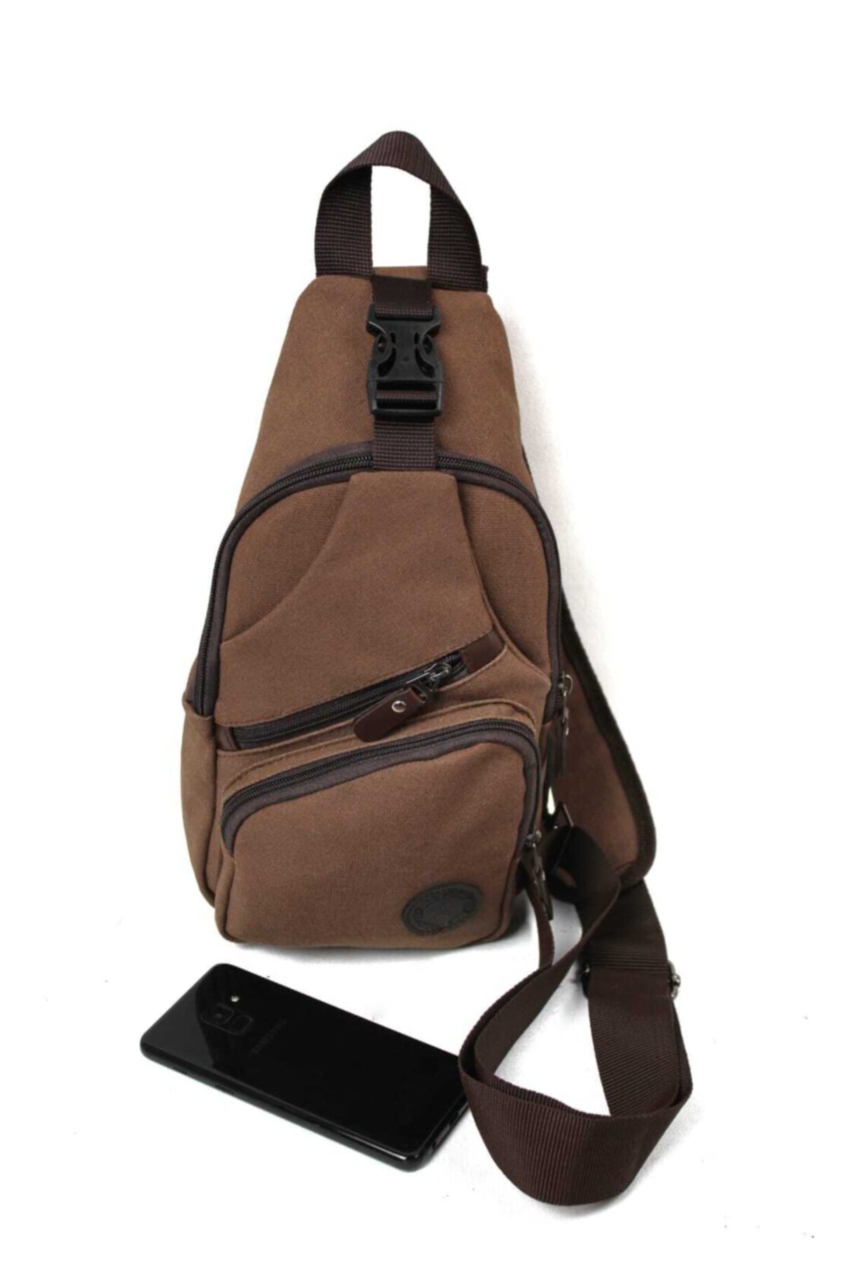 Newish Polo Kanvas Usb Çıkışlı Cross Bodybag