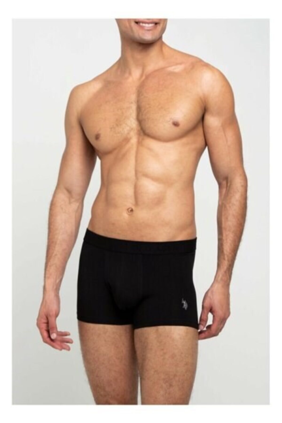 U.S. Polo Assn. Us Polo 3lü Erkek Boxerı 80173 Siyah