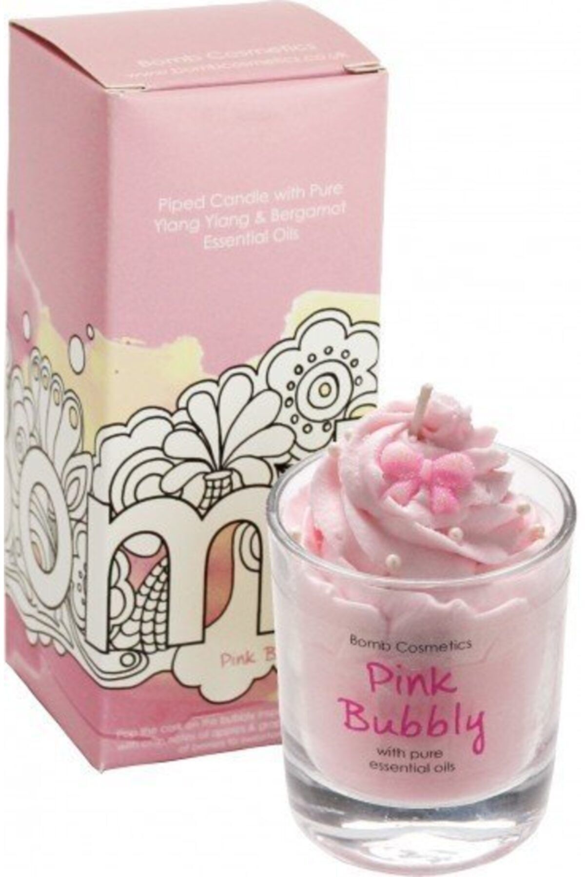 Bomb Cosmetics Pink Bubbly Bardak Mum