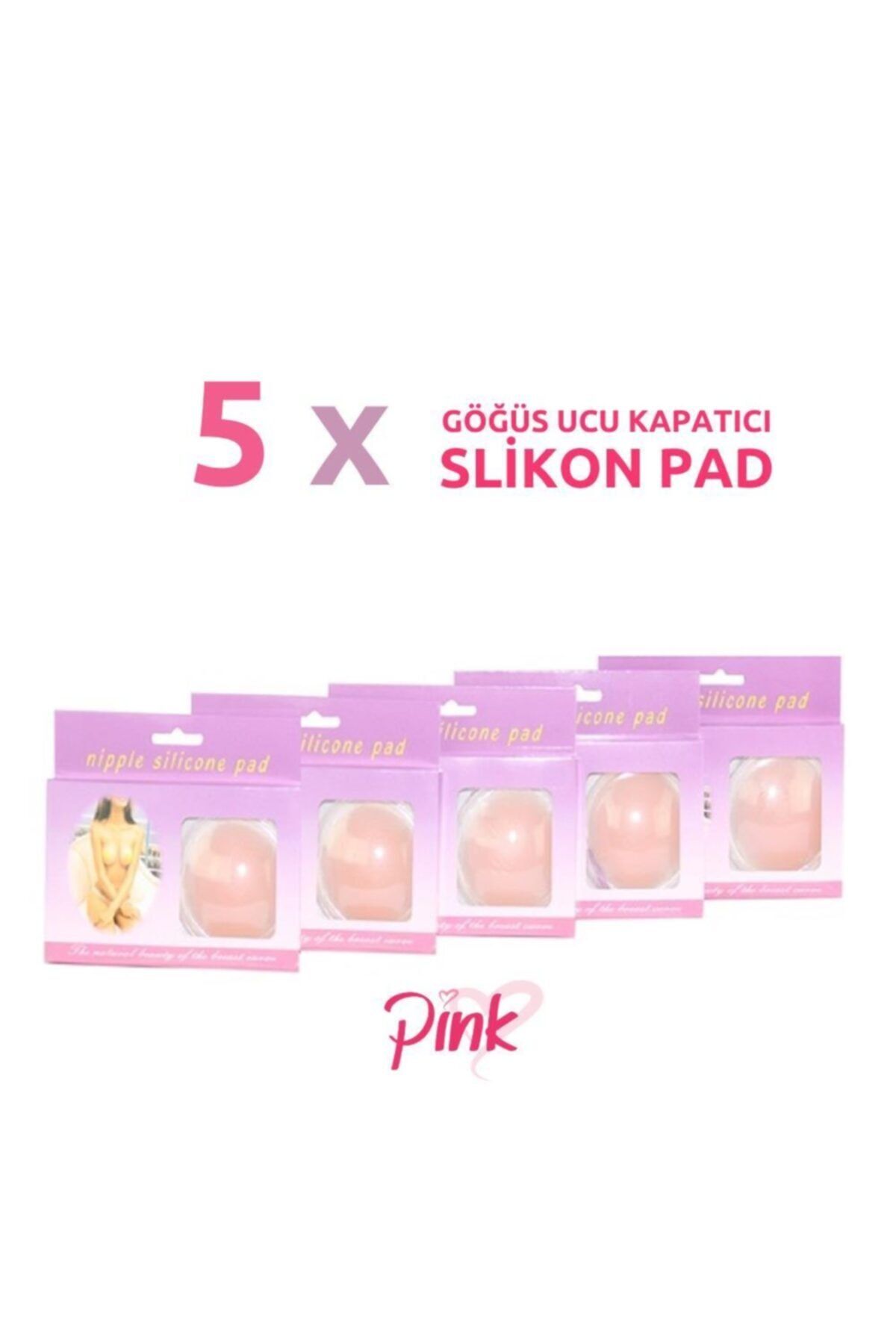 Neiçin Wf 5 Set Göğüs Ucu Kapatıcı Silikon Pad,