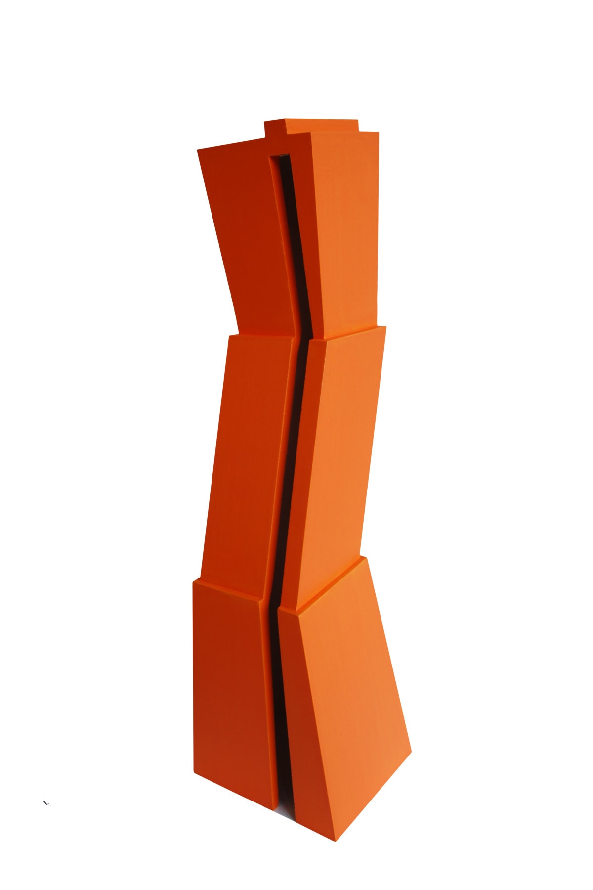 Rahmi Gedik Ritim Serisi Orange, 45x12x12, Seramik Heykel